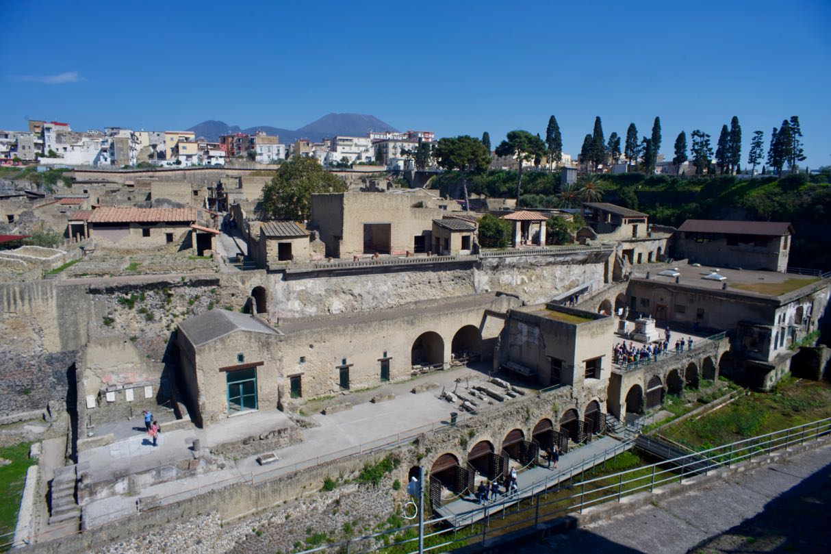 Herculaneum below and Herculaneum above