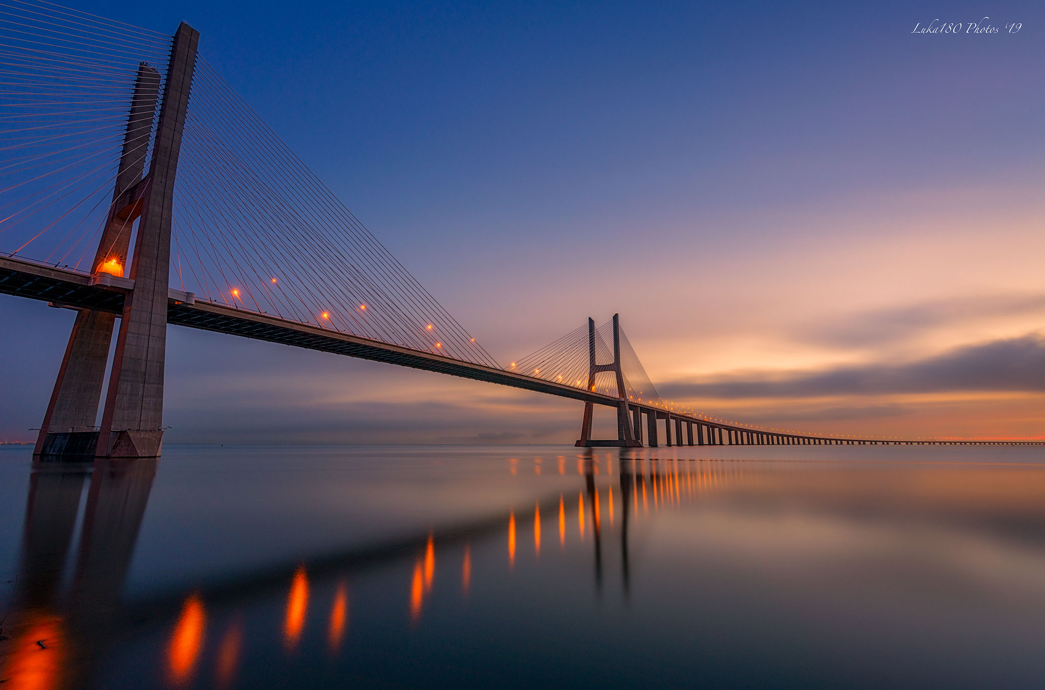 Bridge Vasco de Gama Sunrise