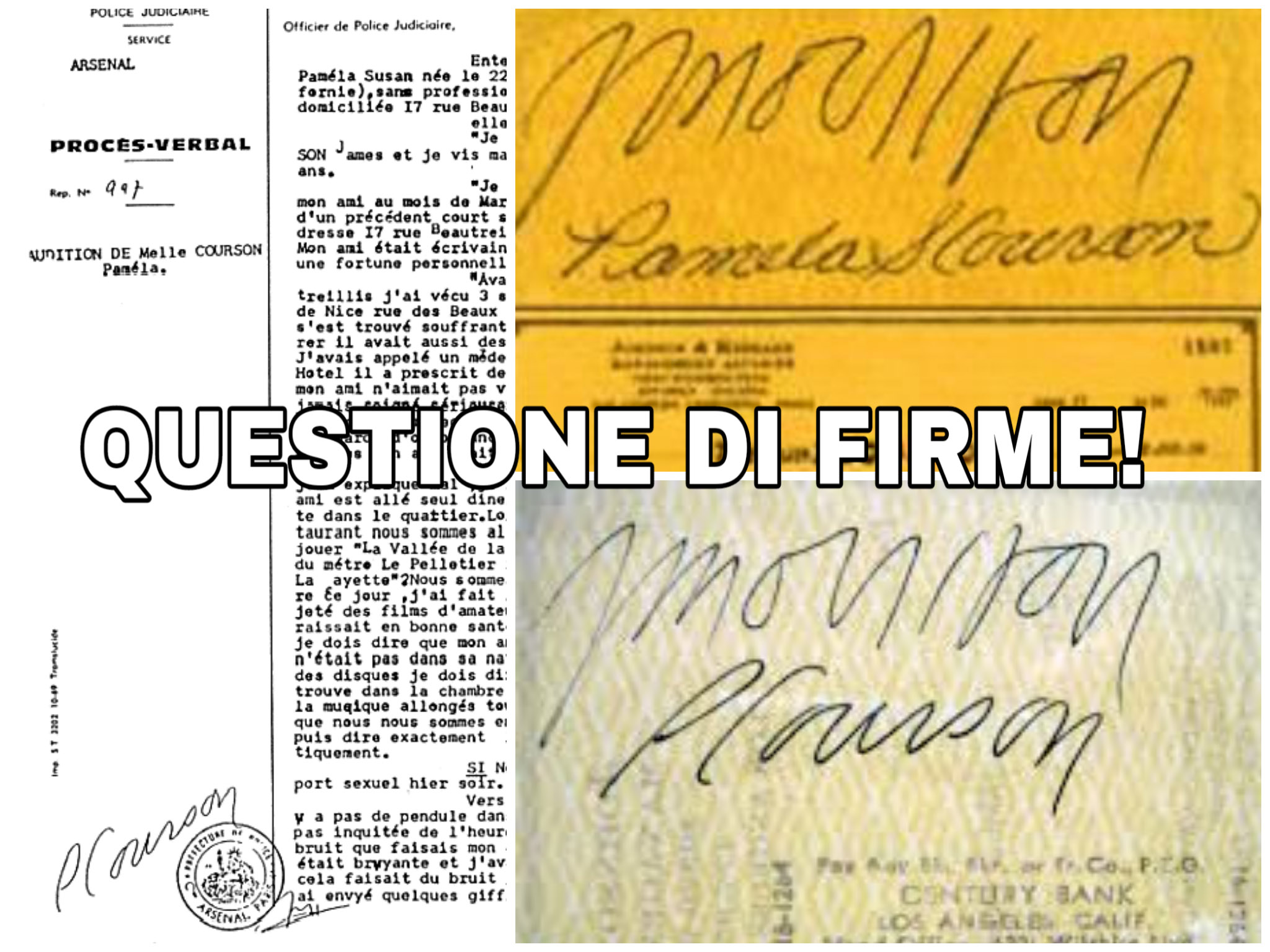 Questione di firme!
