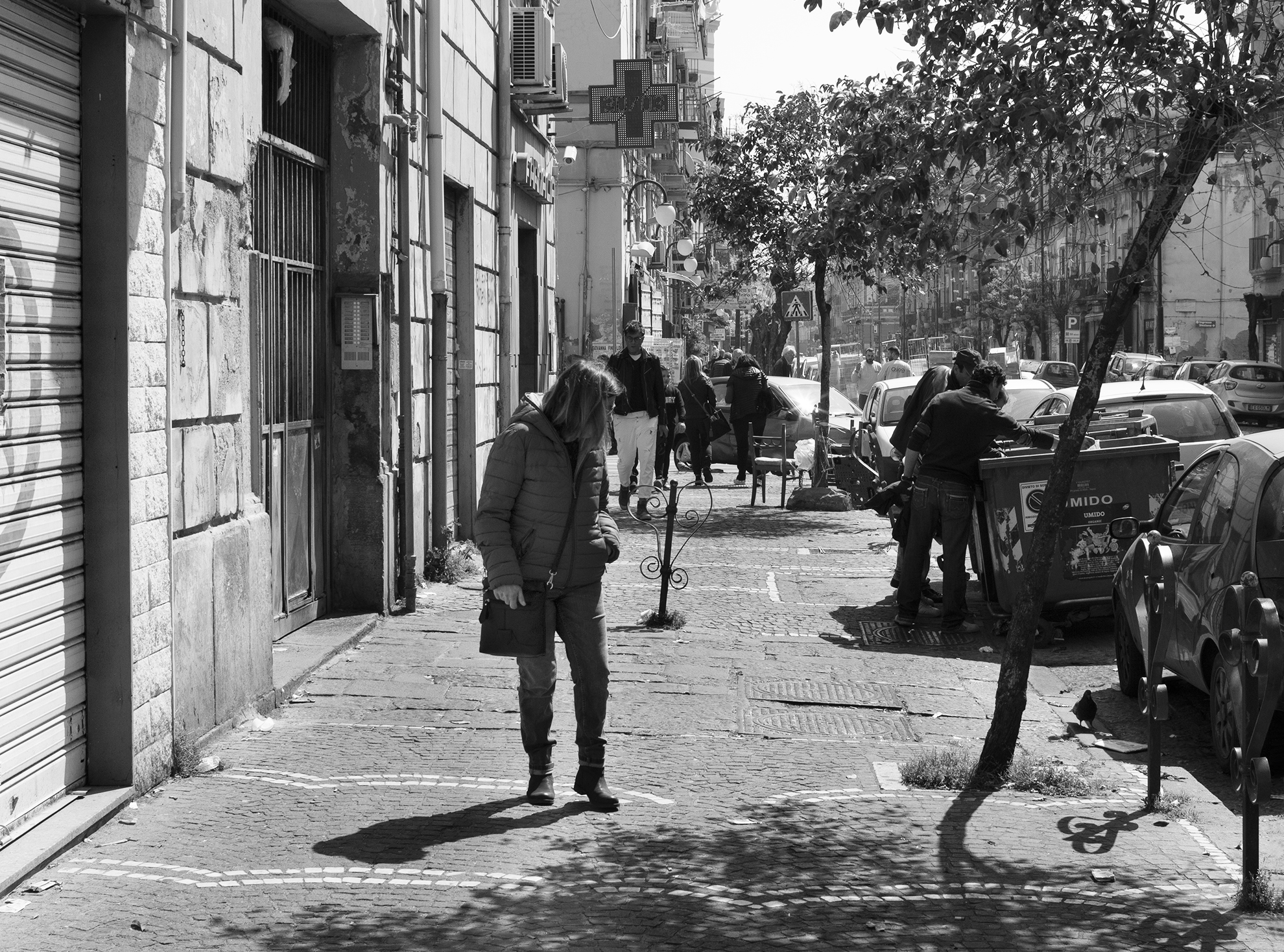 Rummaging without giving in the eye...