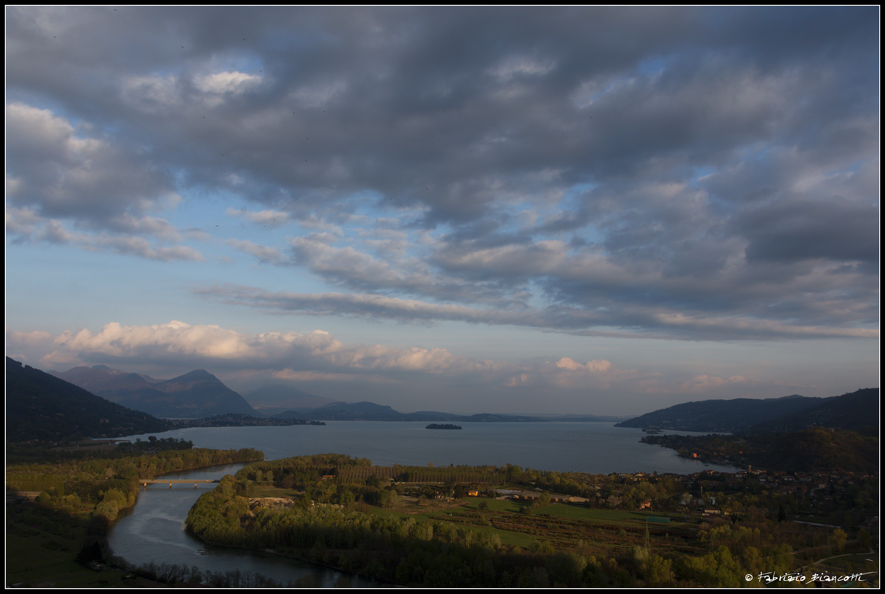 Lake Maggiore from The Belvedere di Montorfano