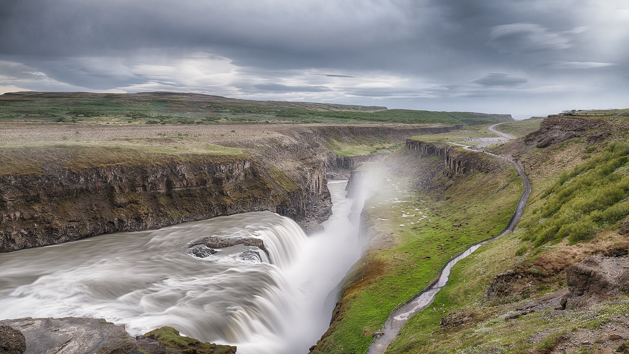 Gullfoss Waterfall