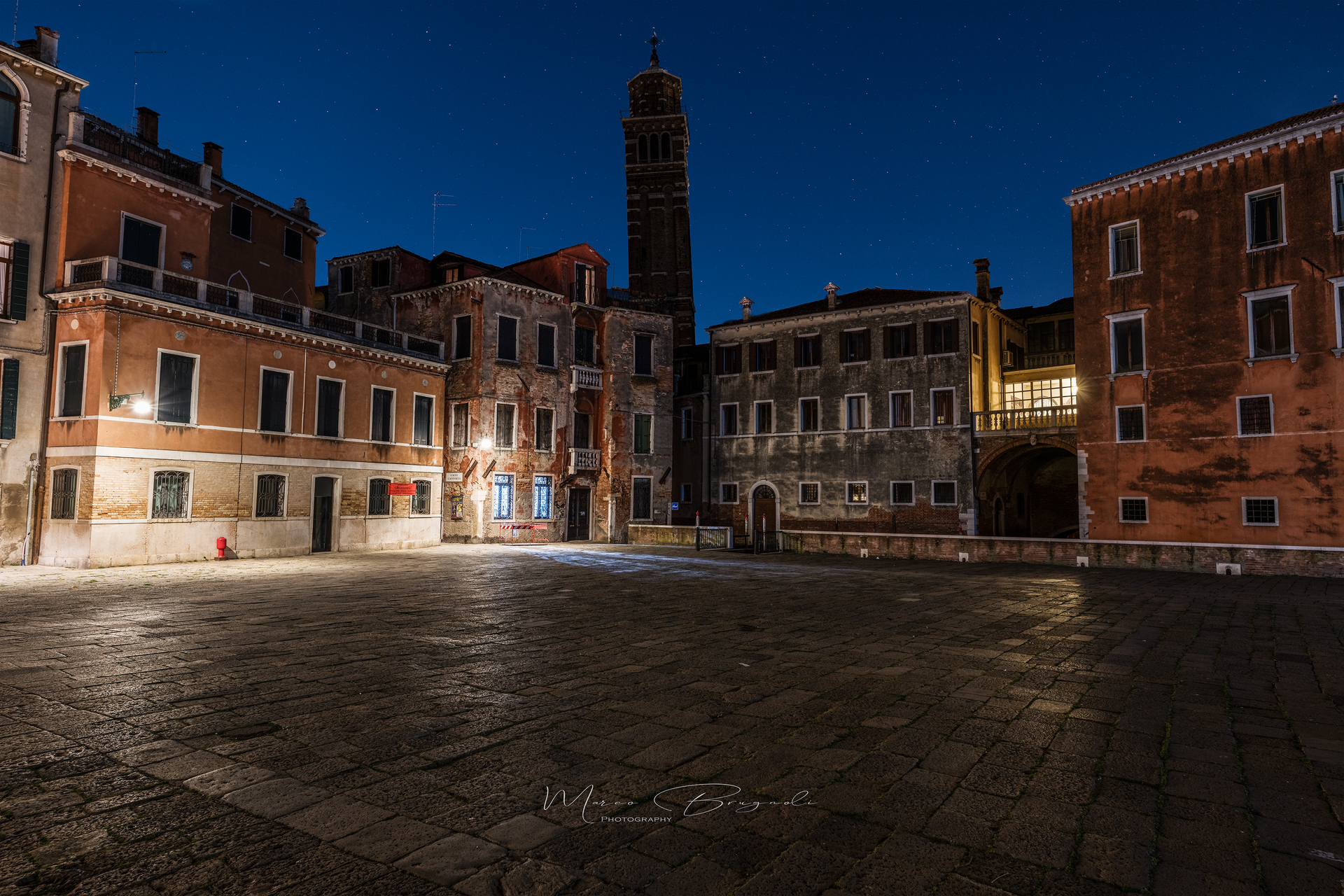 Venice at night