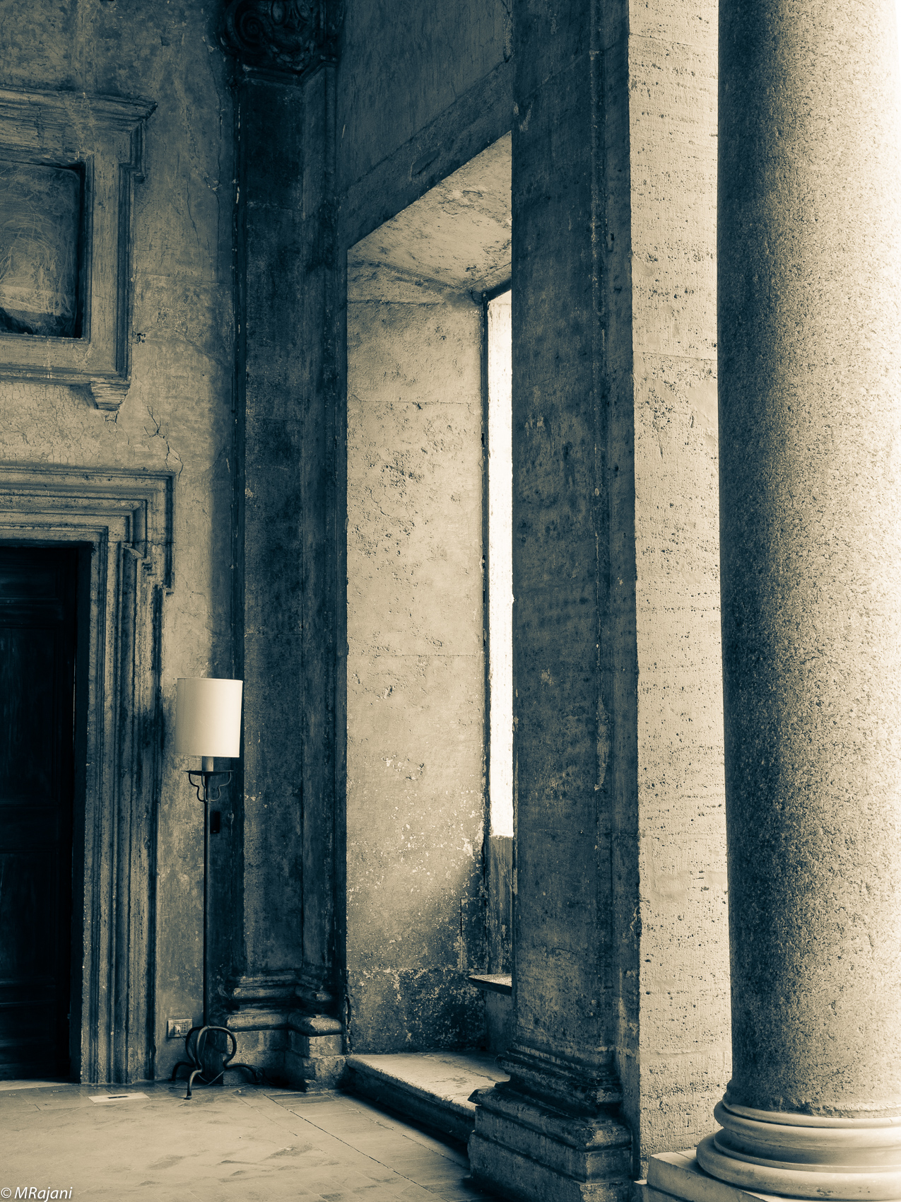 Villa Medici-Academy of France-Colonnade