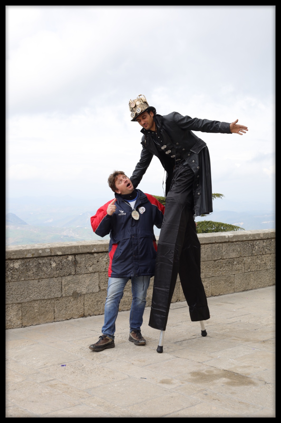 Paolo e il trampoliere