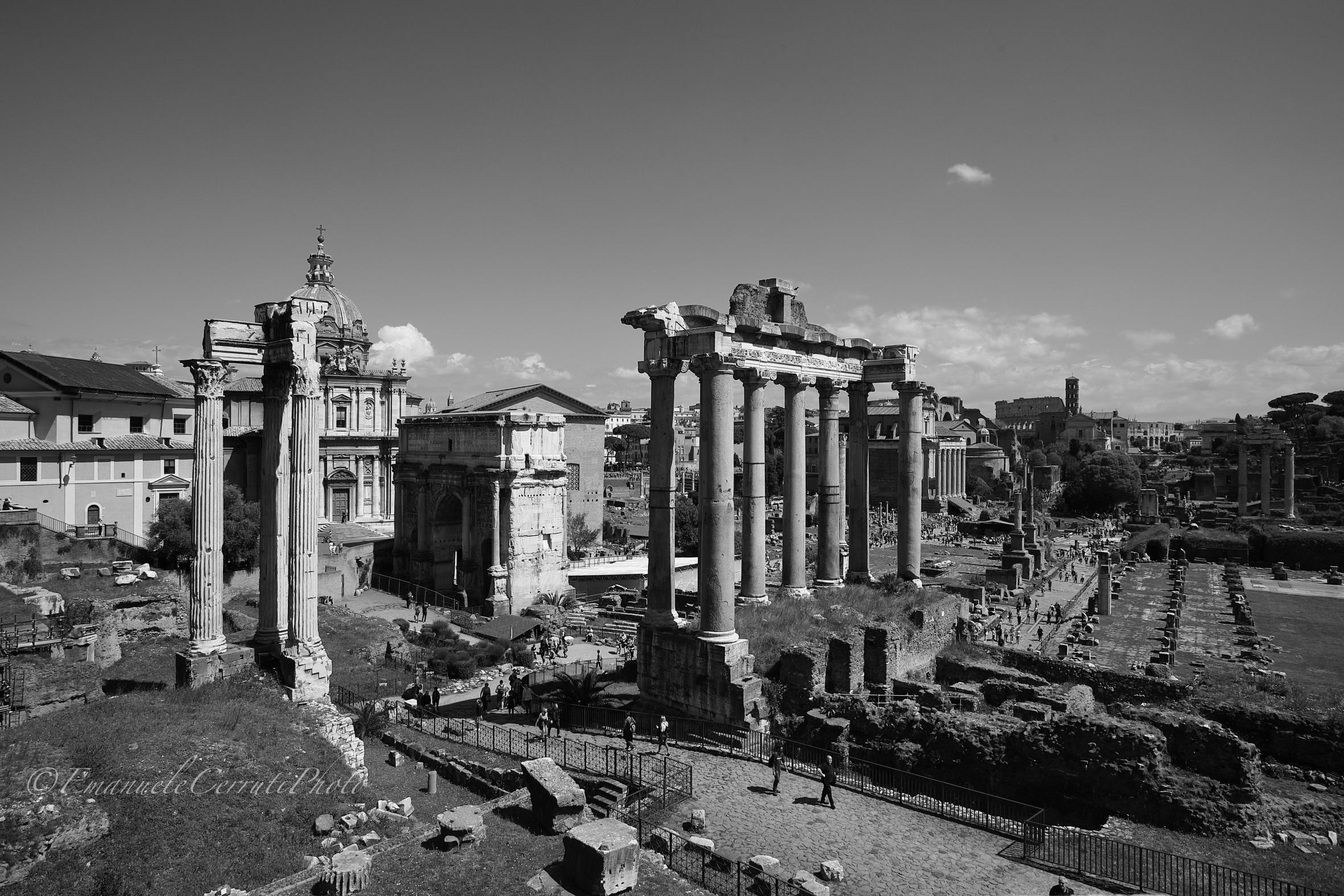 Roma-Sguardo sui Fori Imperiali