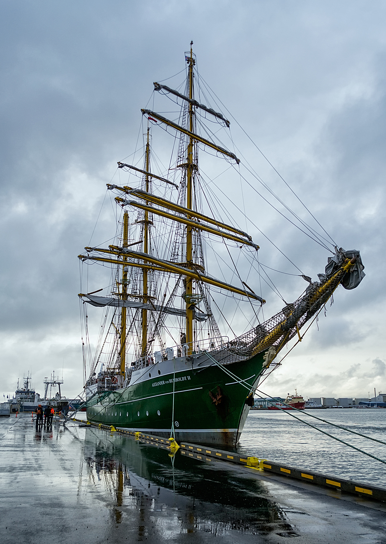 al porto di reykjavik