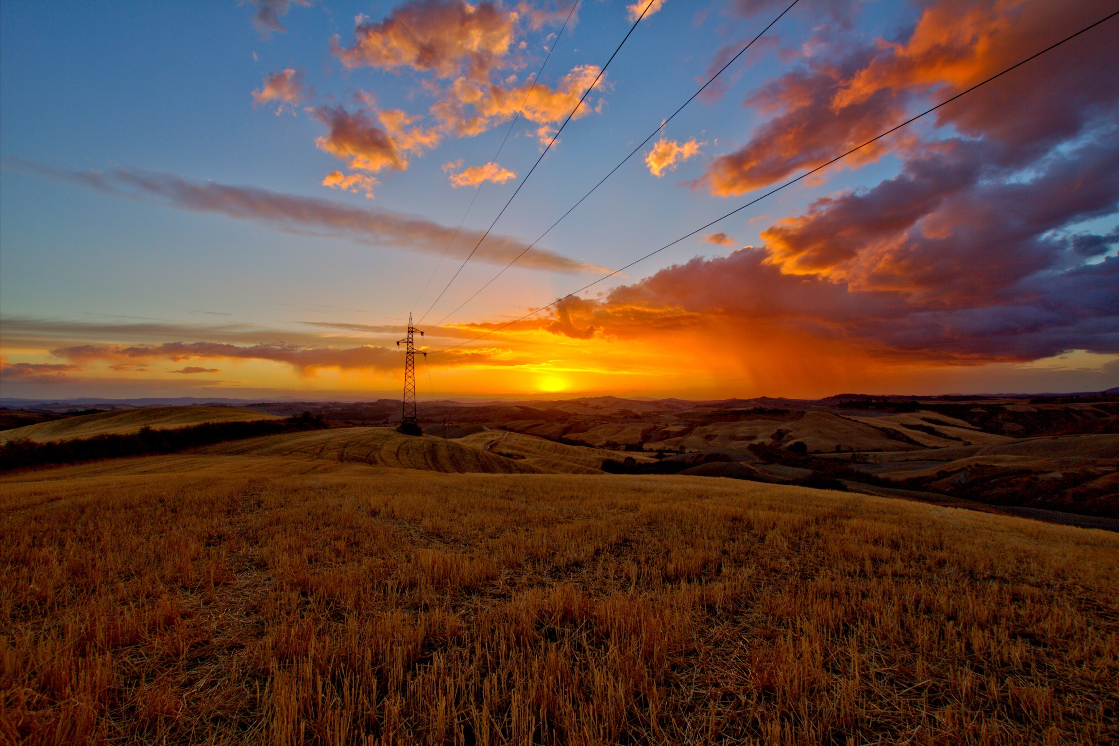 Tramonto Rapolano 01