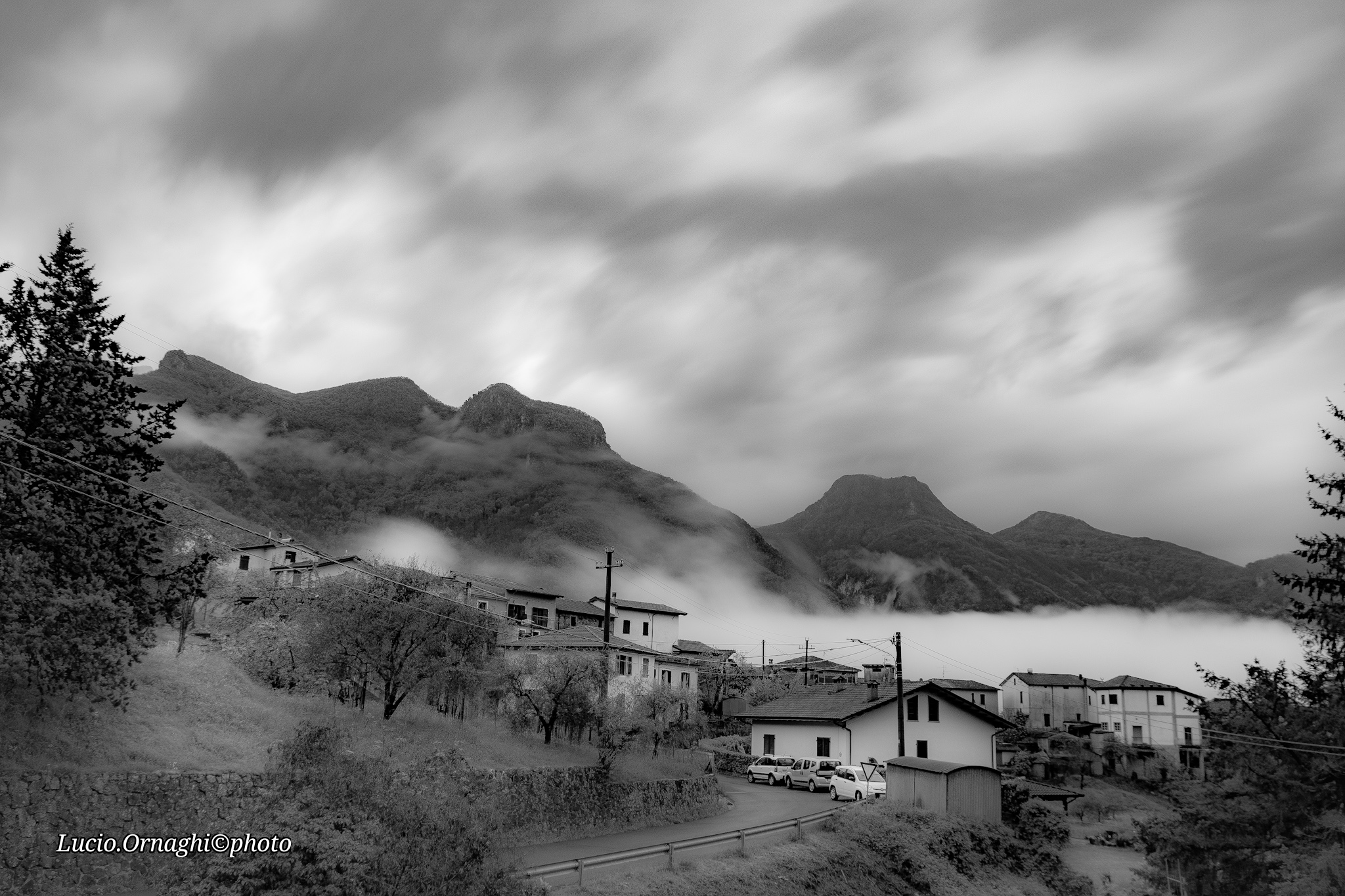 The fog to the garden Hills