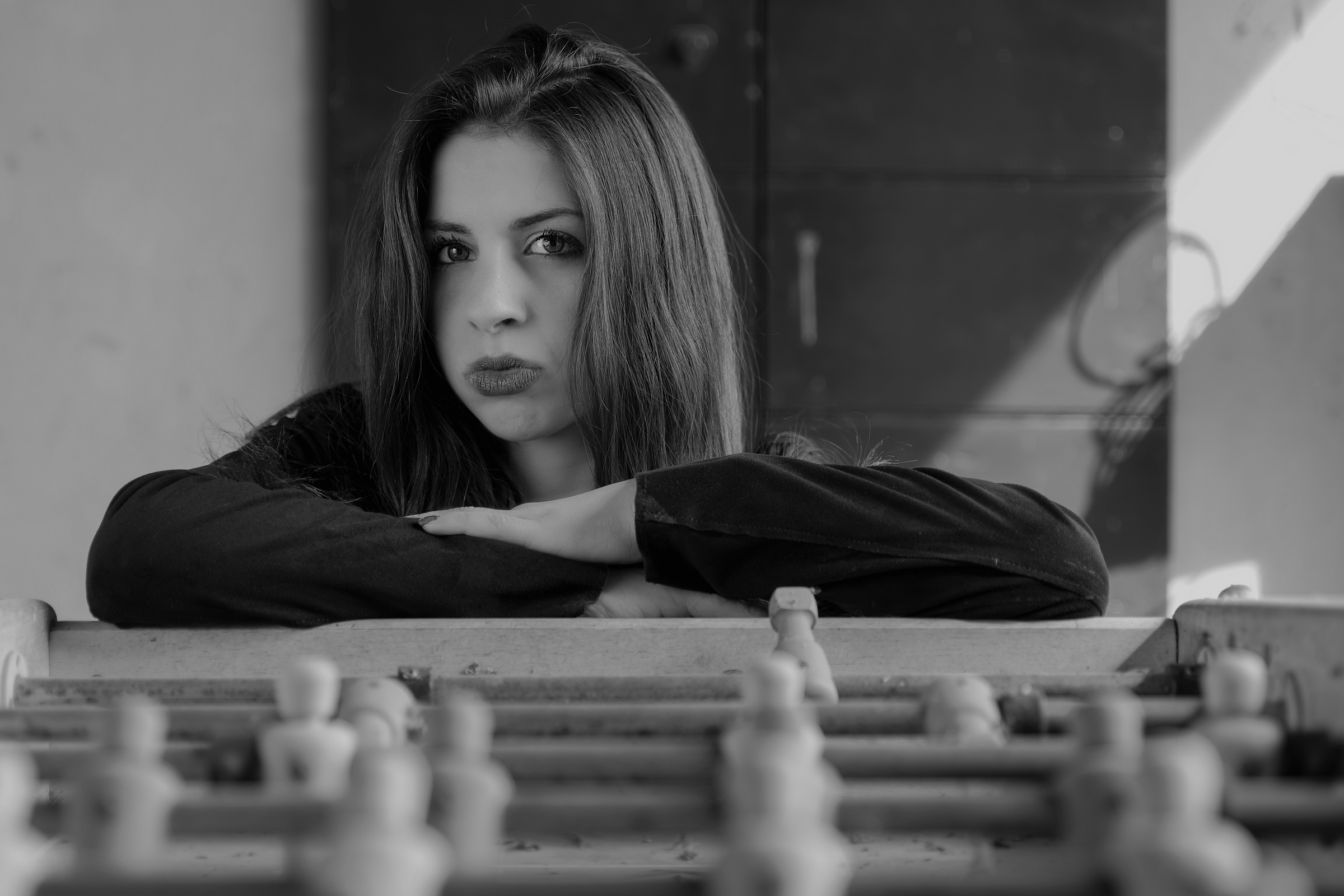 Il vecchio biliardino