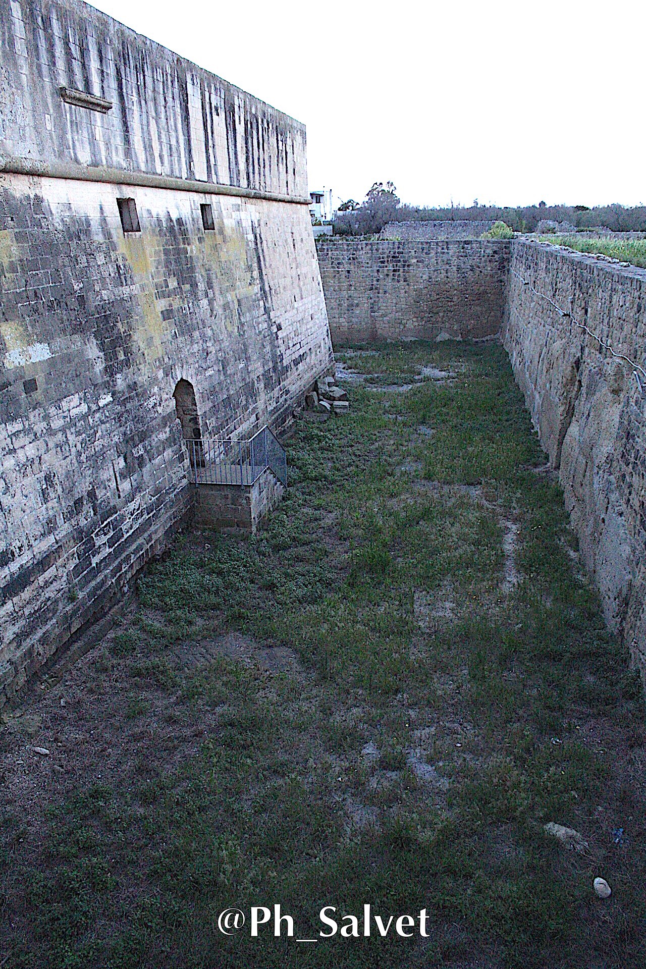 The moat-Castle of Acaya (LECCE)