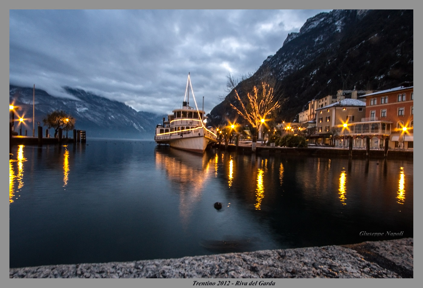 Pronti all' imbarco da Riva del Garda