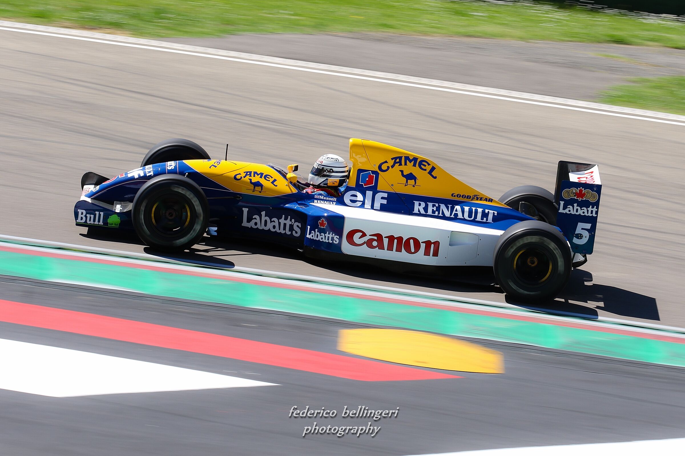 Patrese-Williams FW14 CHASSIS Renault