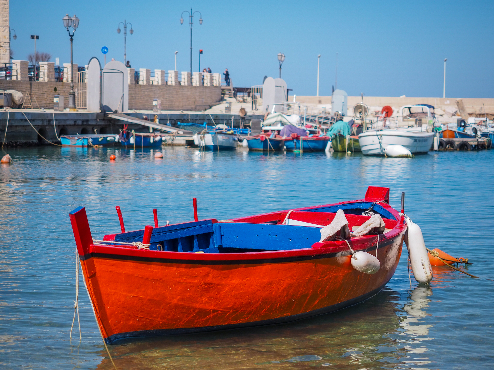 Cradled by the sea...