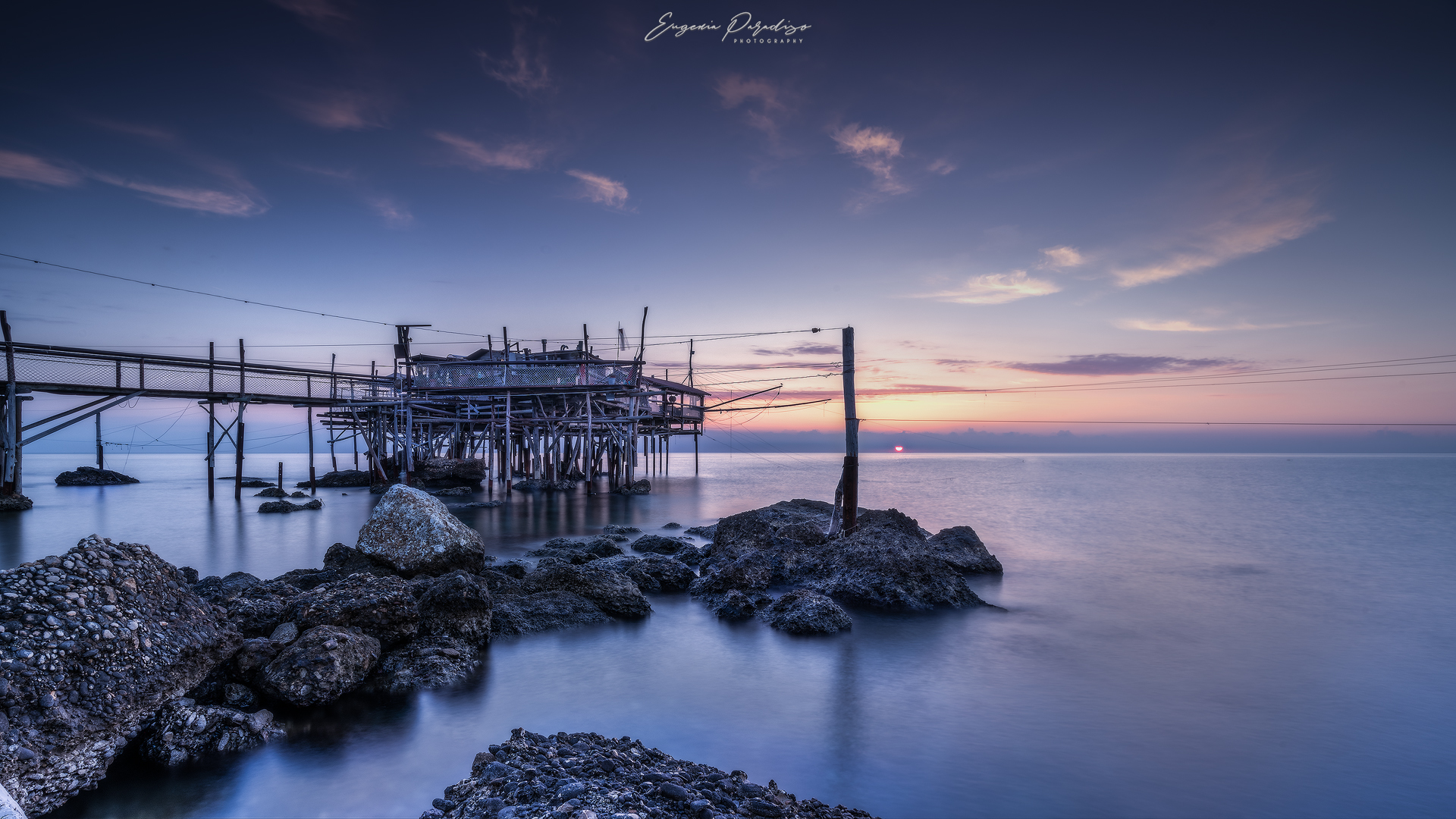 Trabocco all'alba