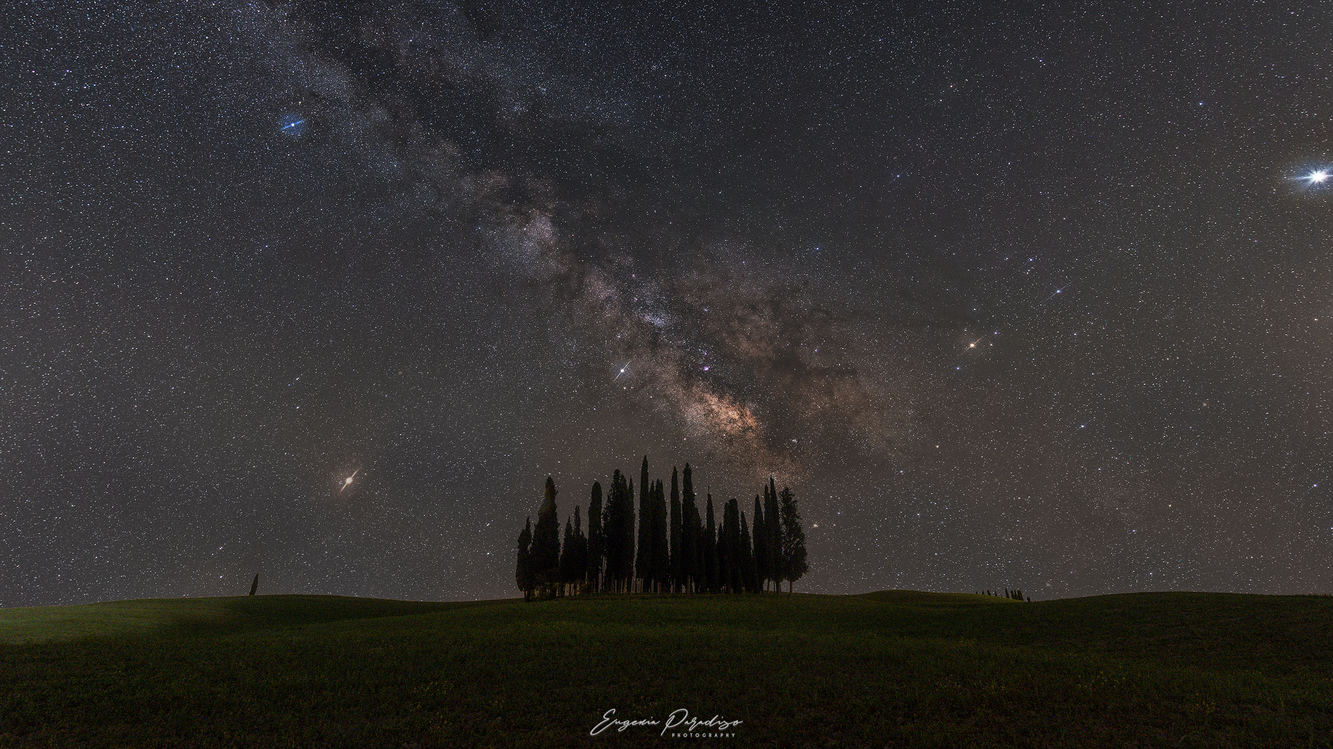 Via Lattea in Val d'Orcia