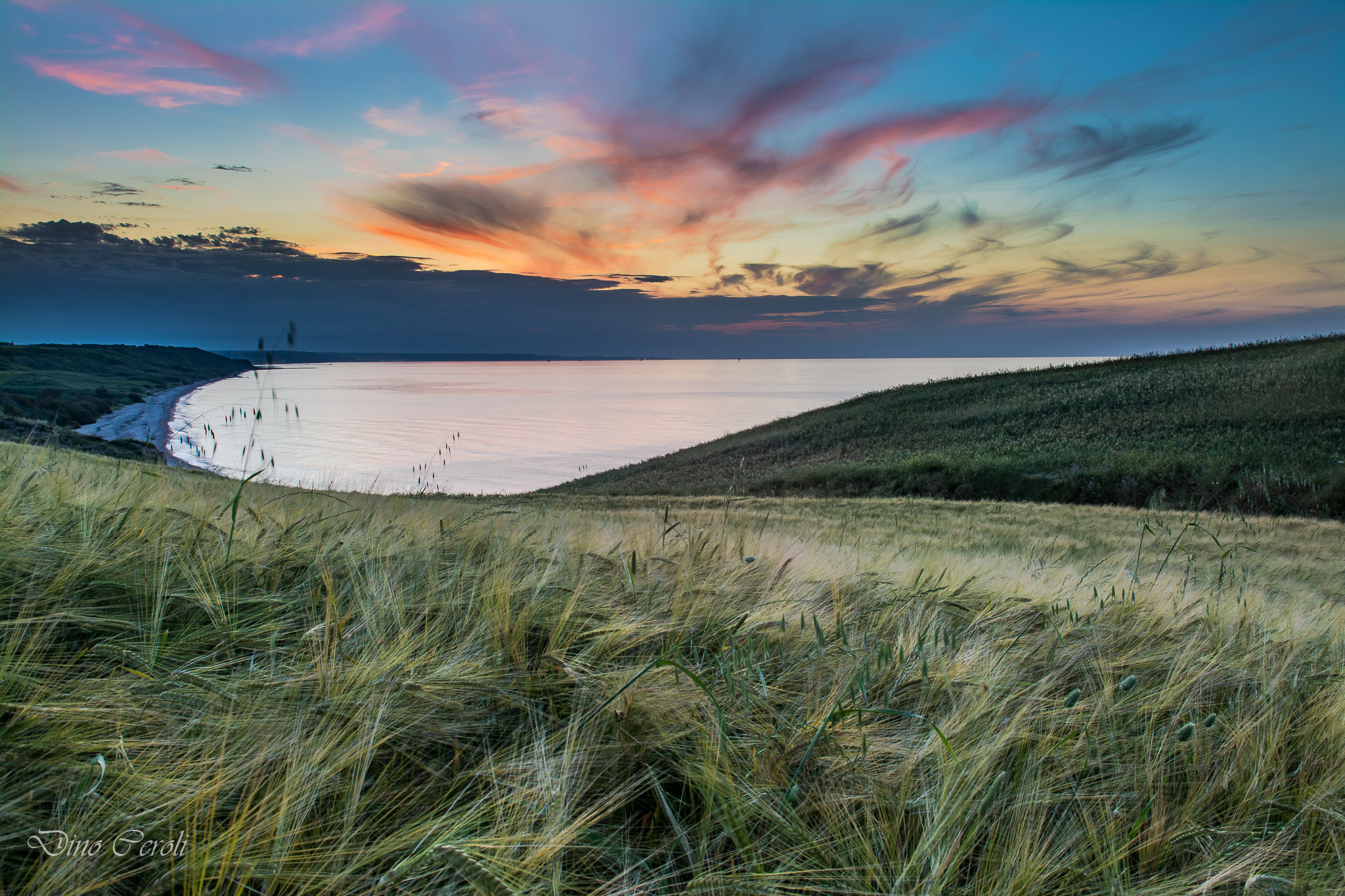 Sunset in Punta Aderci