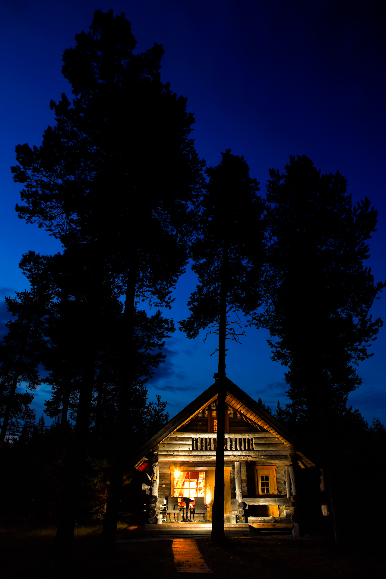 Lightpainting in Finland