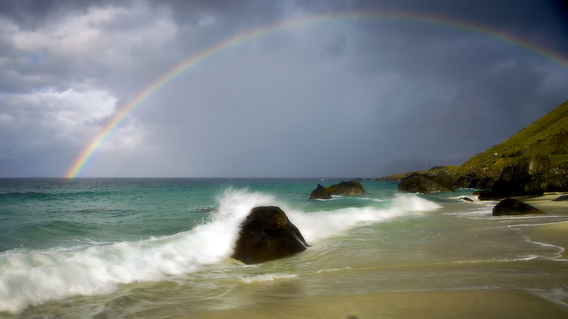 The Rainbow Suddenly