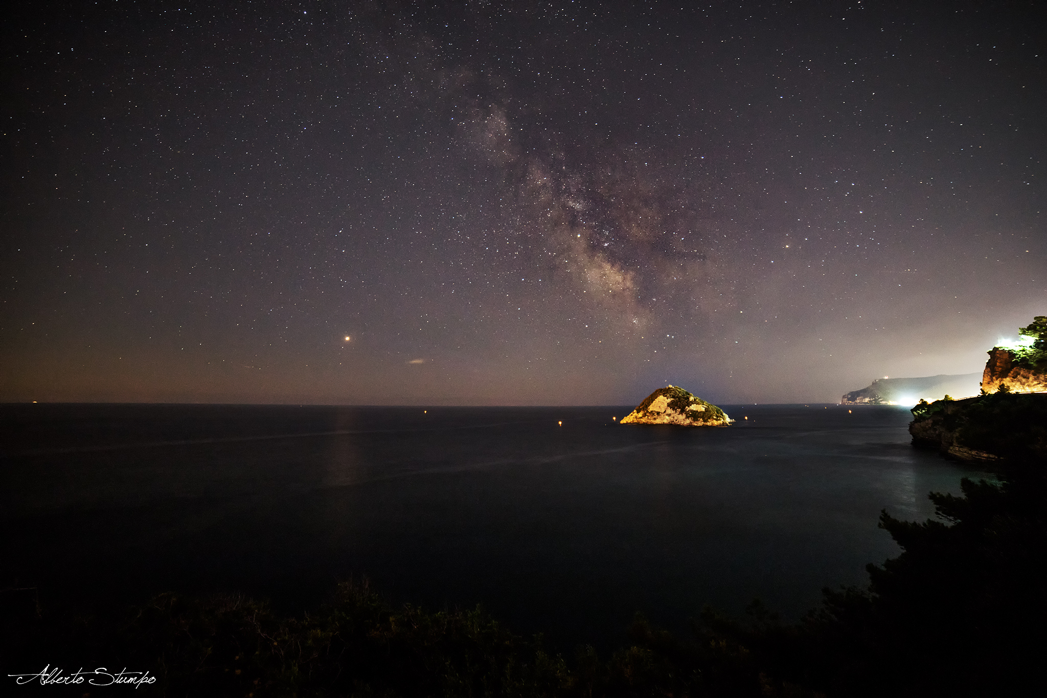Milky Way in Bergeggi