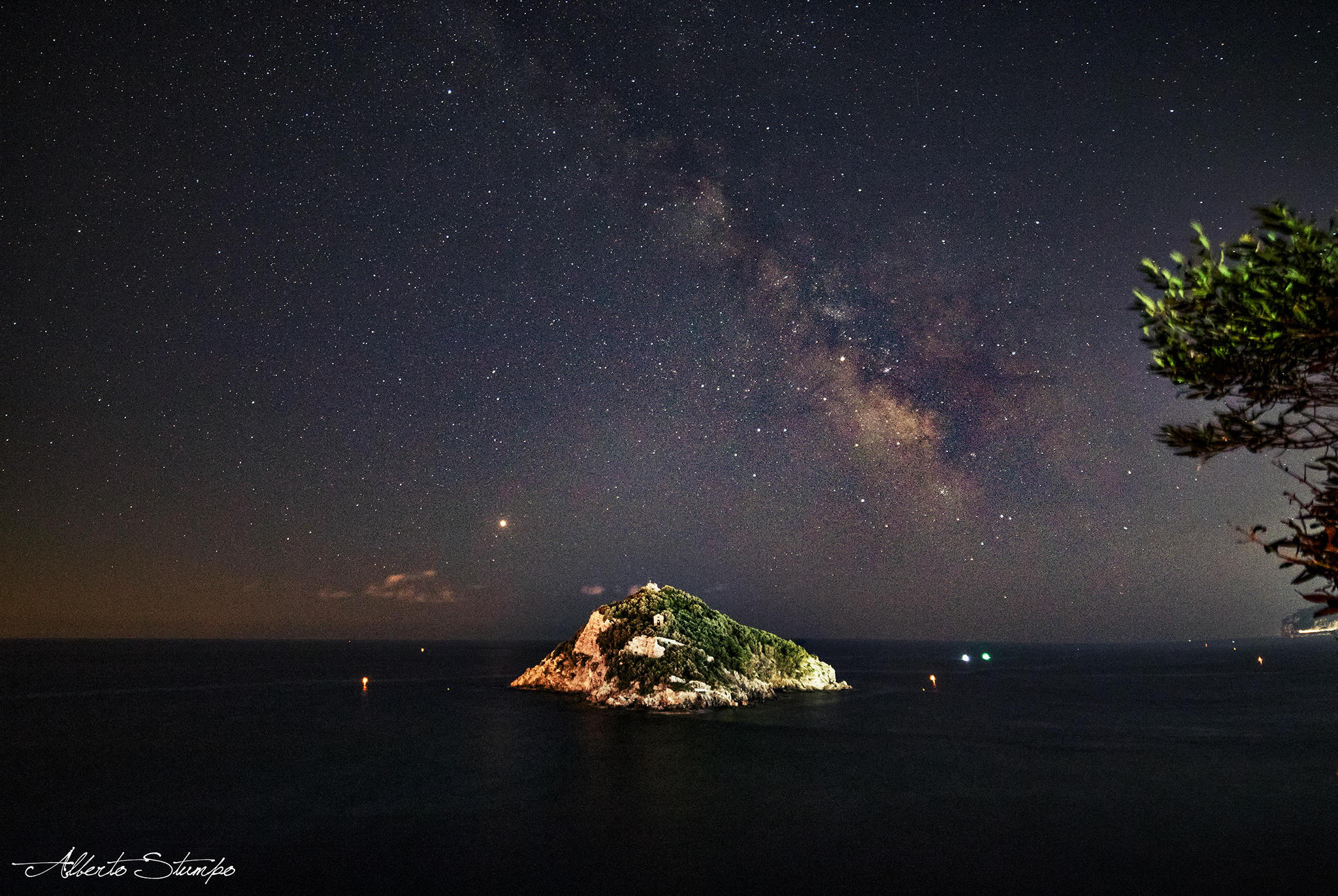 Milky Way in Bergeggi
