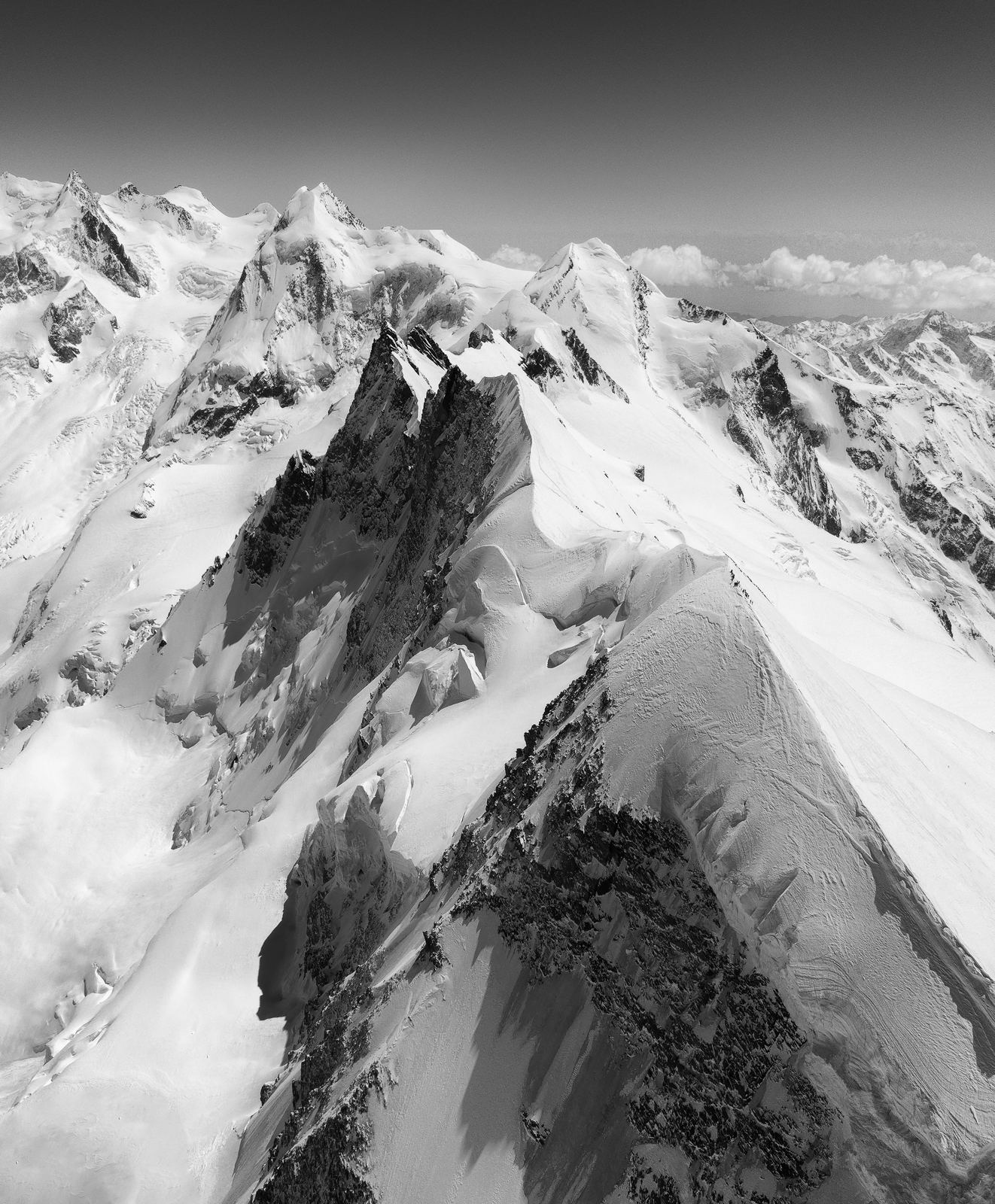 Breithorn e cime del rosa