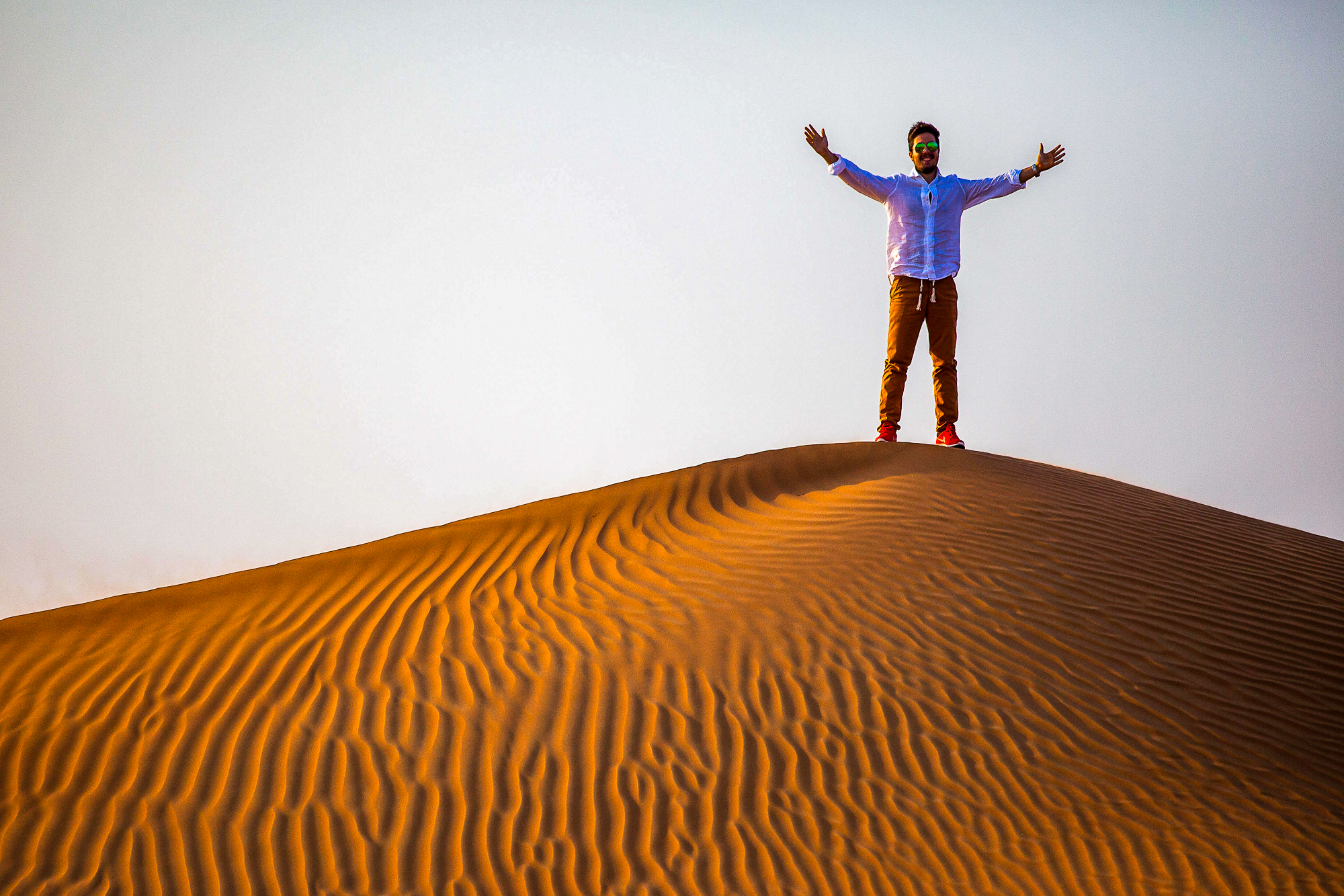 il deserto di Dubai ed il senso di libertà !