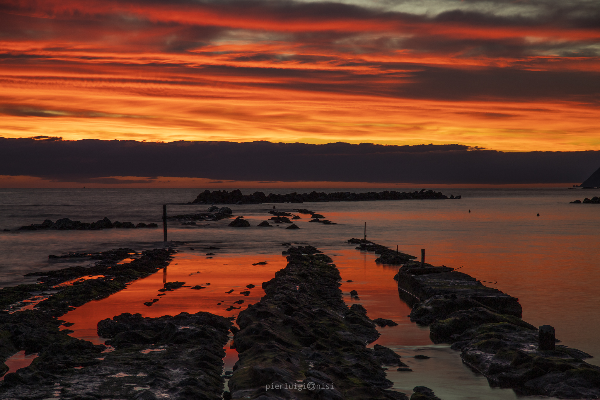 Sunrise at the Passetto of Ancona
