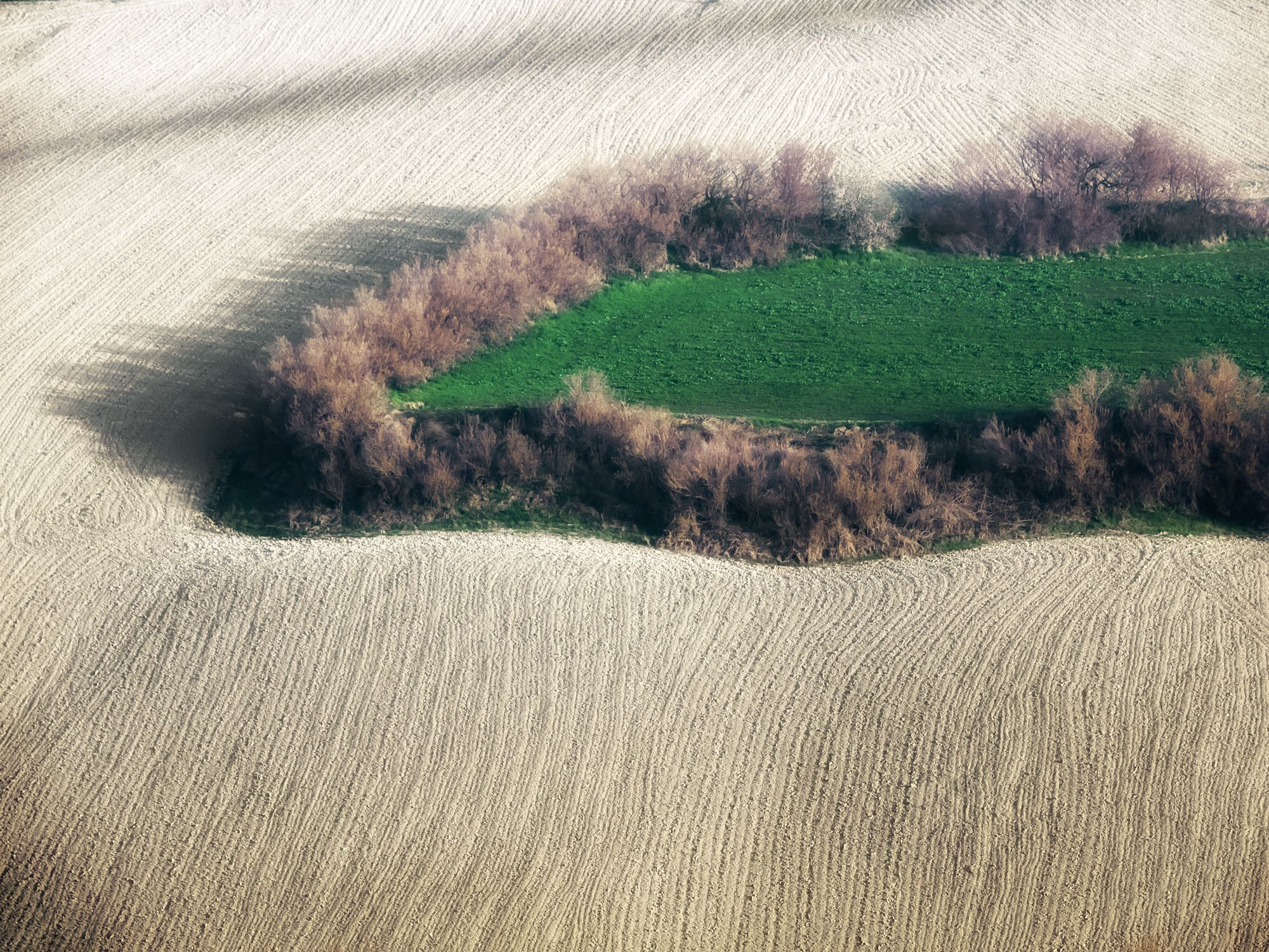 A glimpse of the countryside