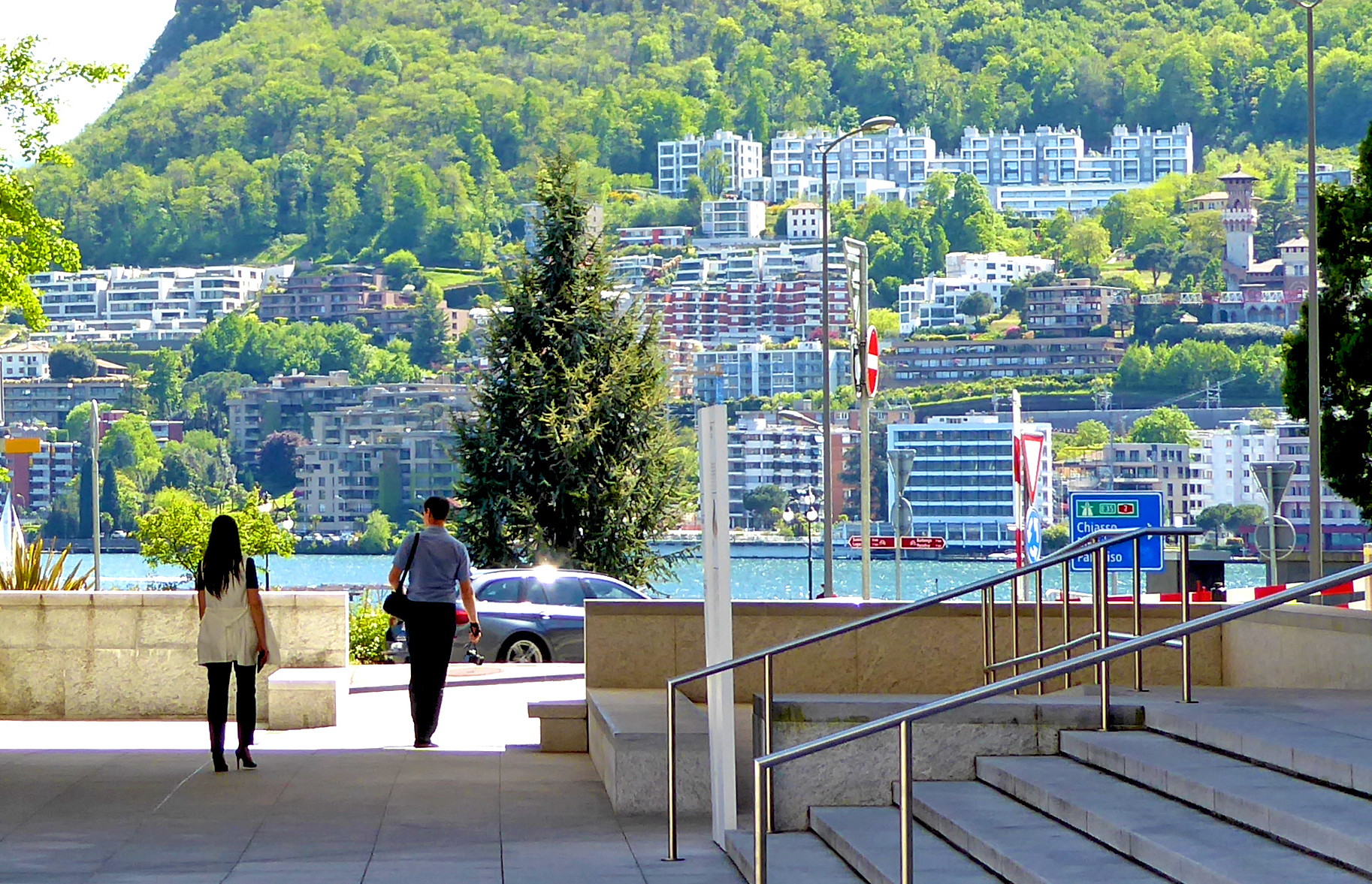 Tourists in Paradise-Lugano