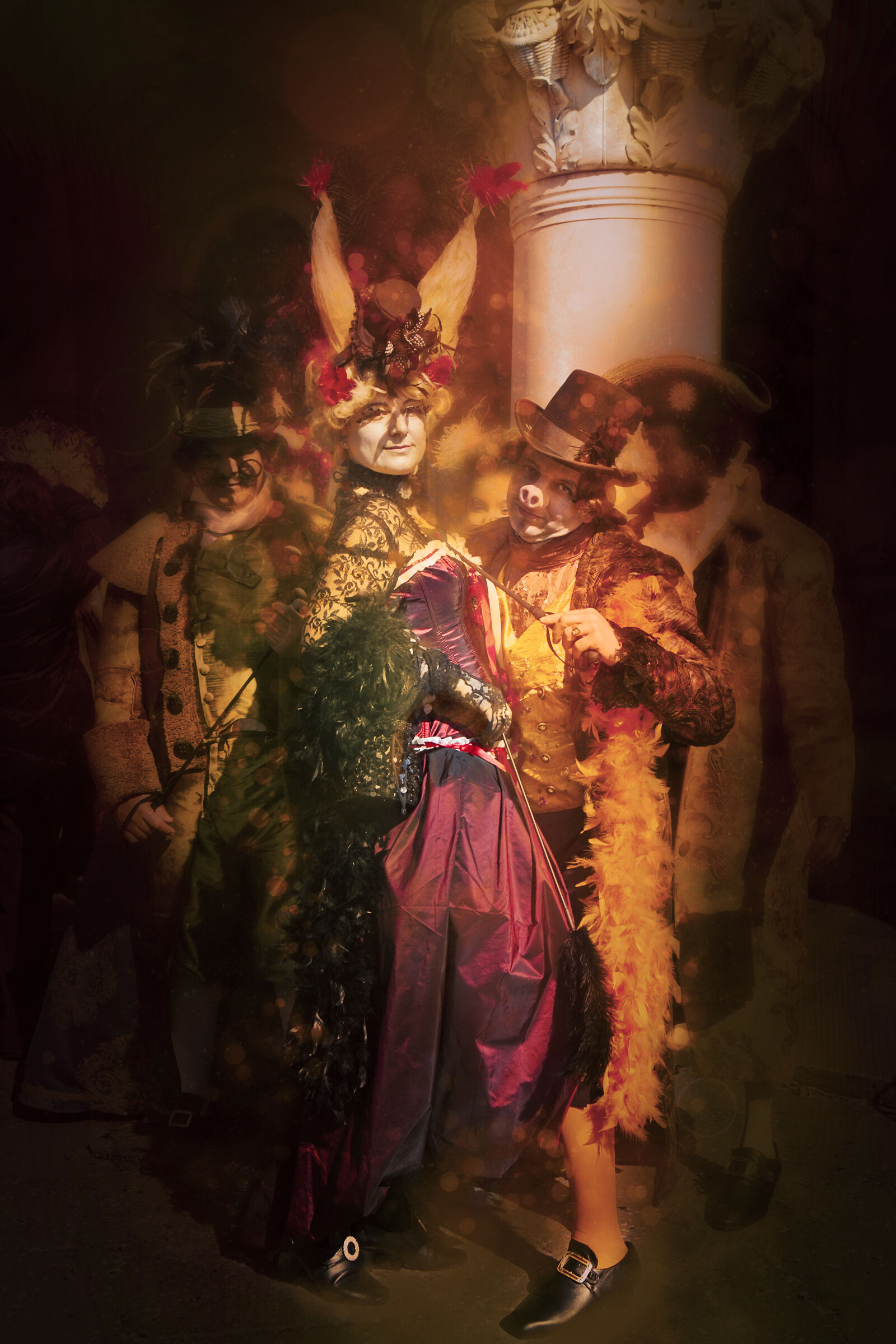 CARNIVAL VENICE FOTOPITTURA