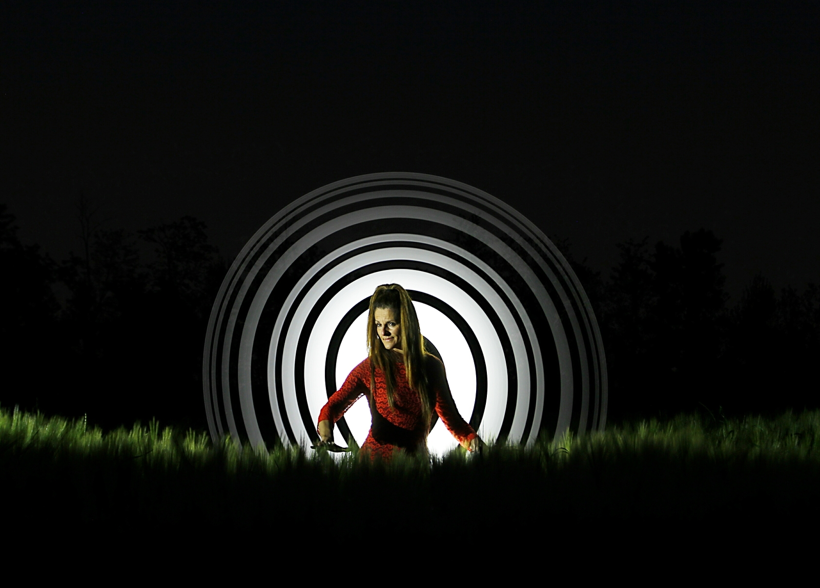 .... Between the spikes....