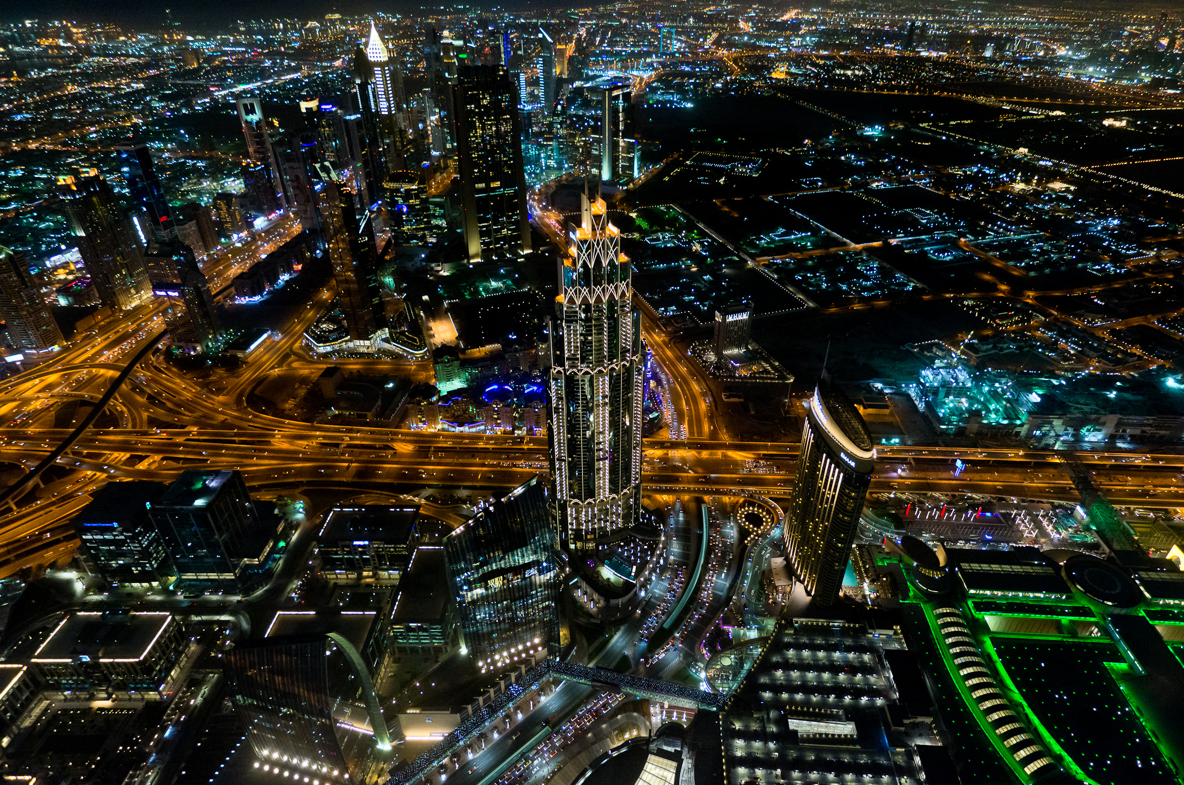 Dubai dall'alto