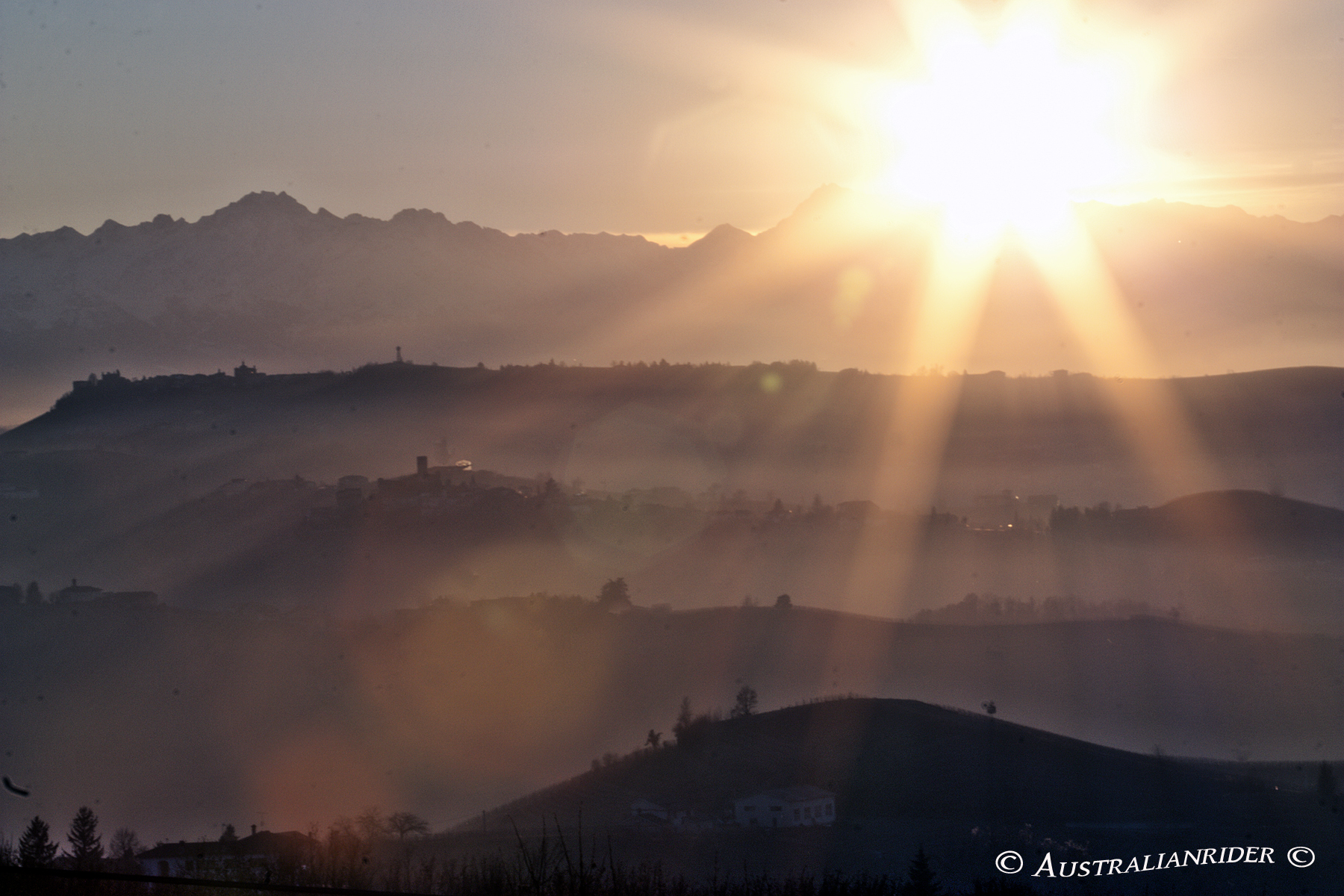 Langhe al Tramonto