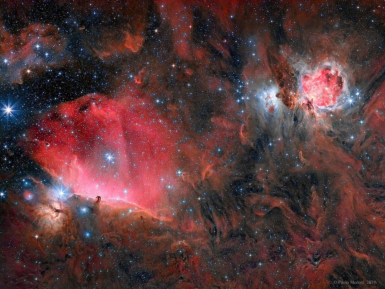 From IC434 to M42