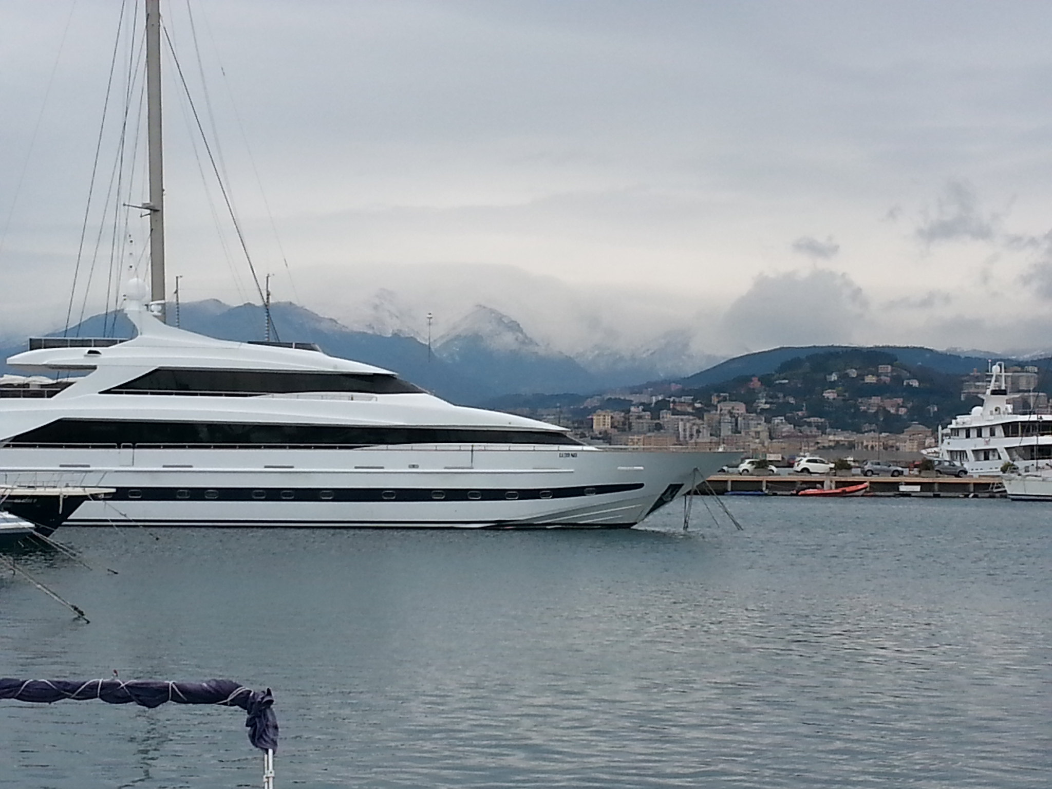 La neve ed il mare - Sestri Ponente