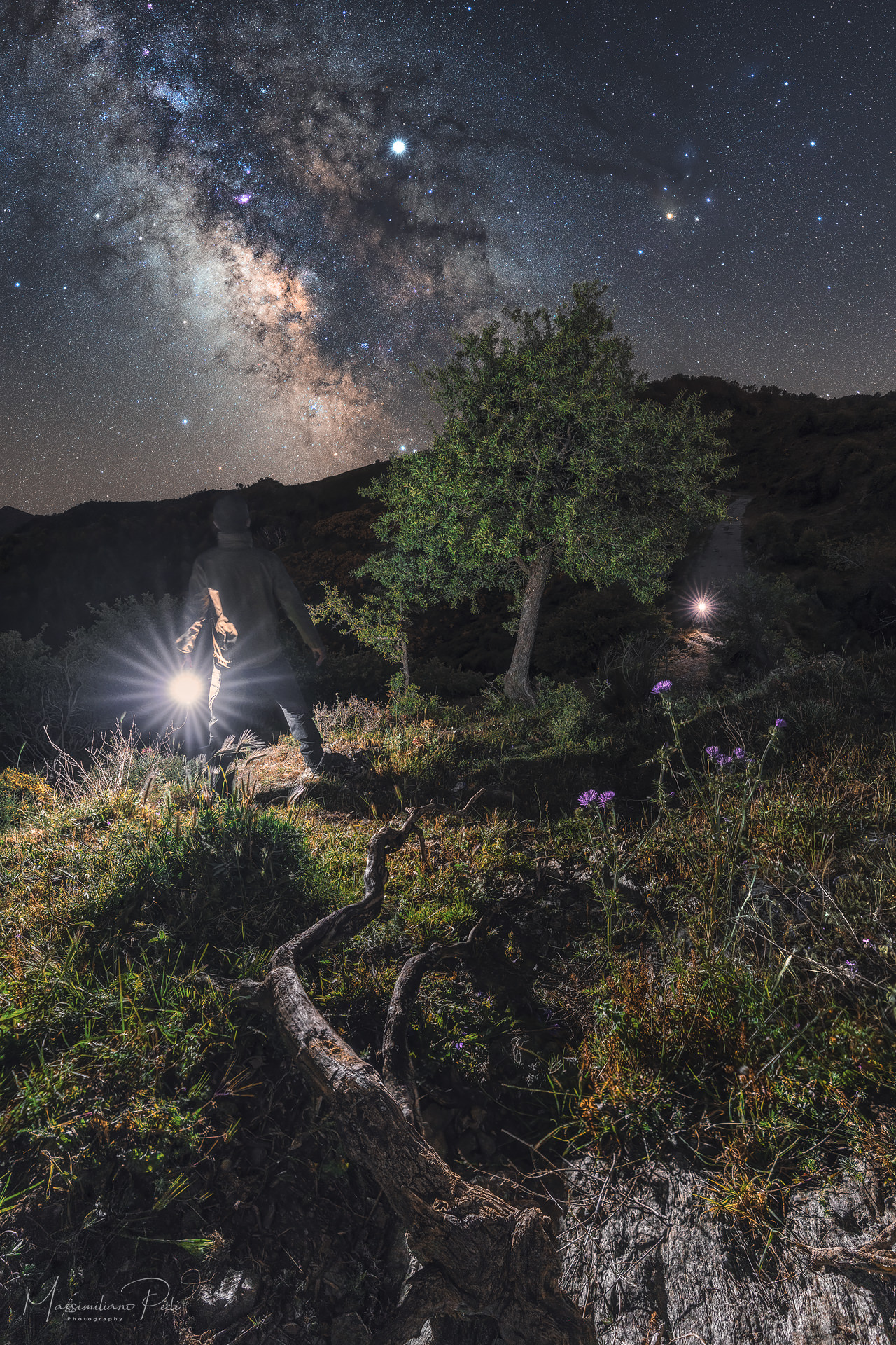 A star-gazing in the wild Aspromonte