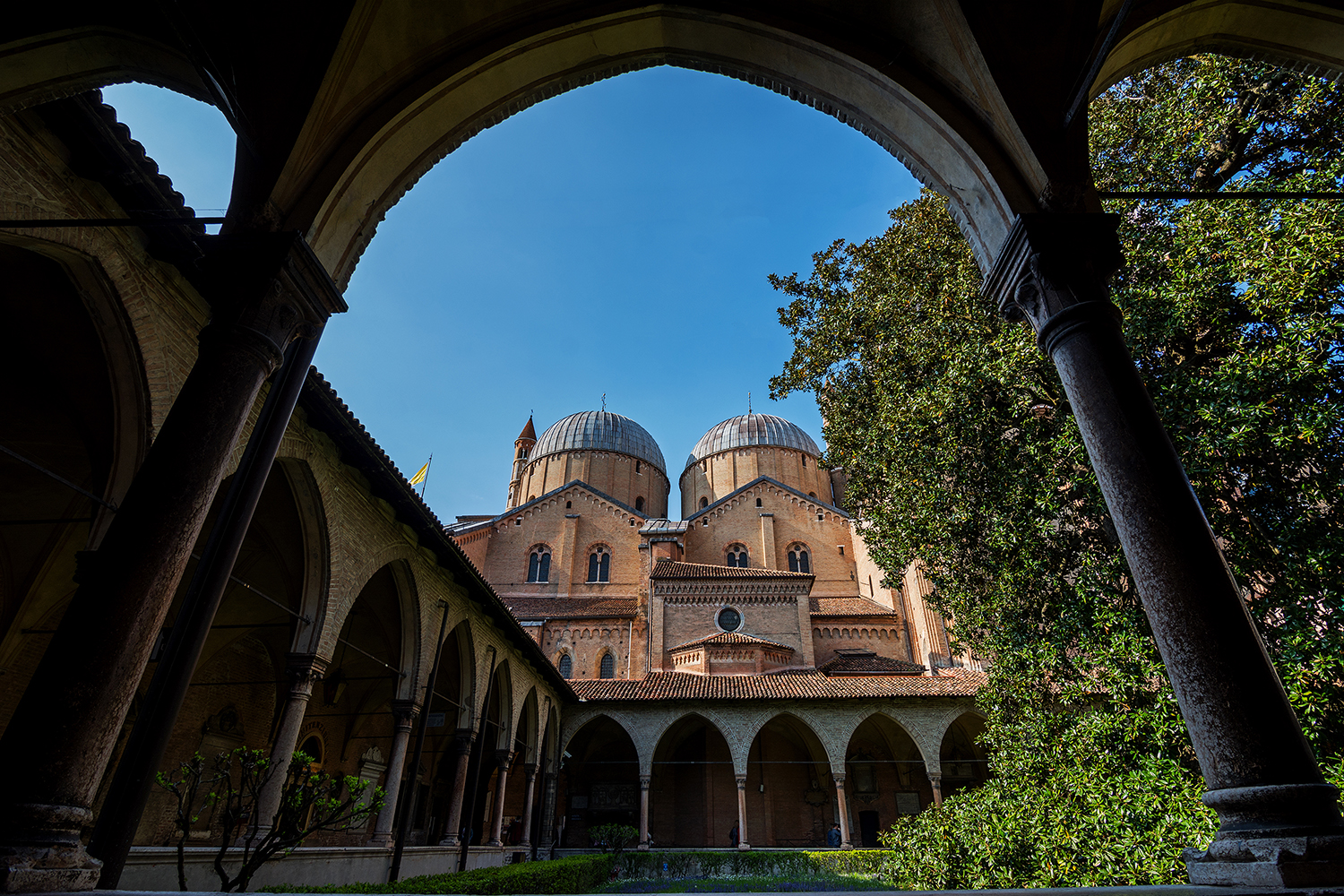 The basilica from the cloister
