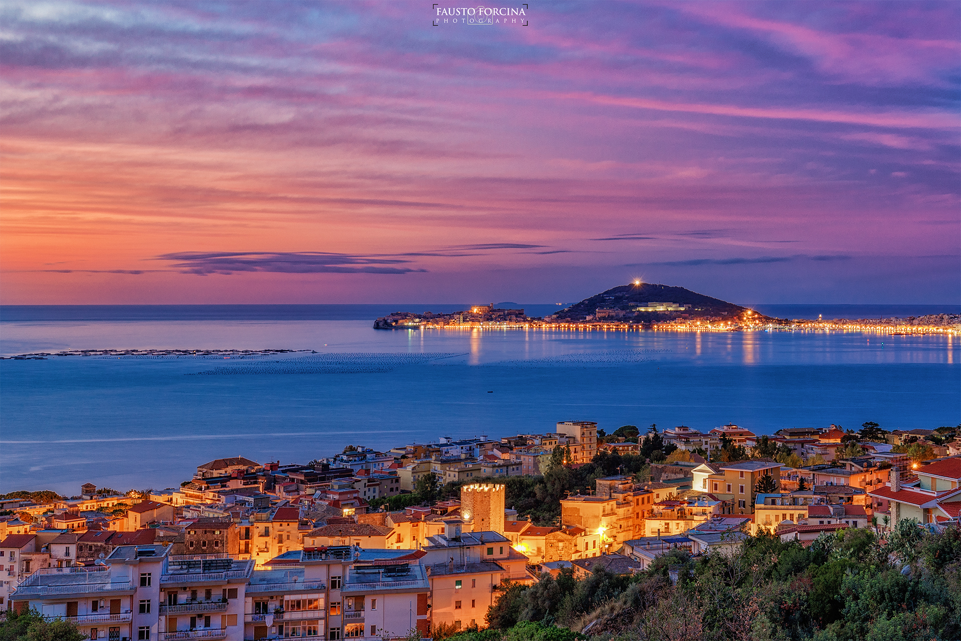 Alba Formiana,Castellone guarda Gaeta