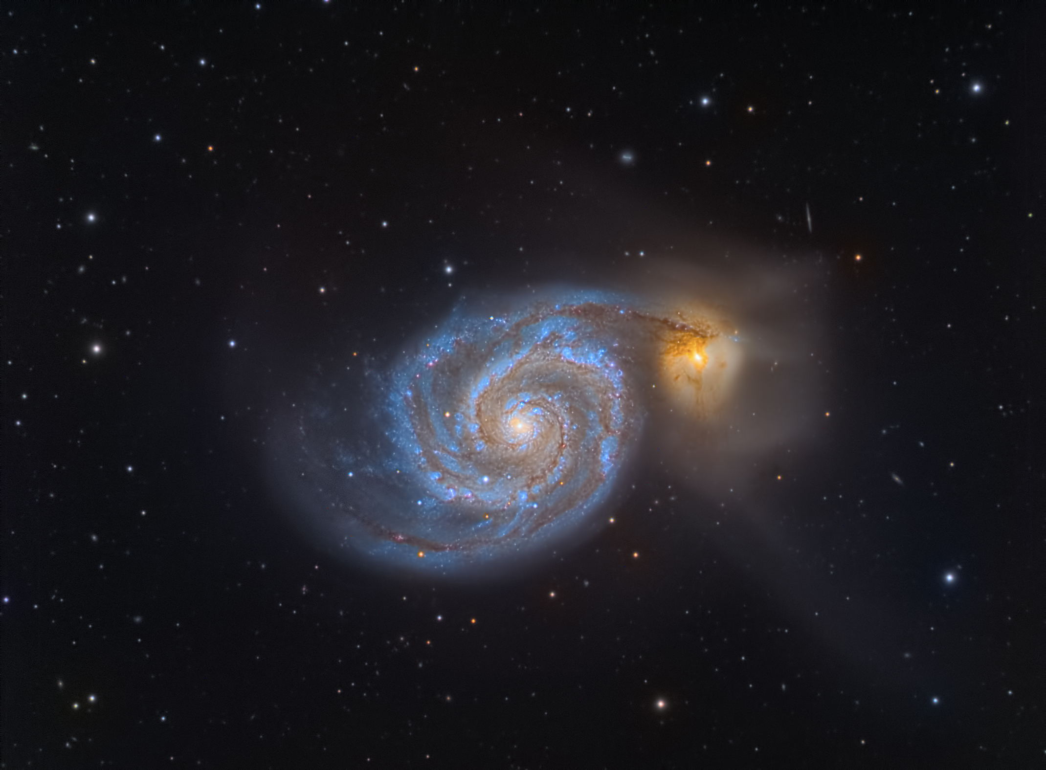 M 51 - Whirpool Galaxy