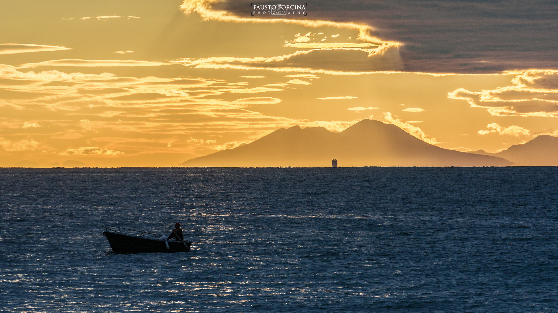 Il Vesuvio visto da Vindicio Formia