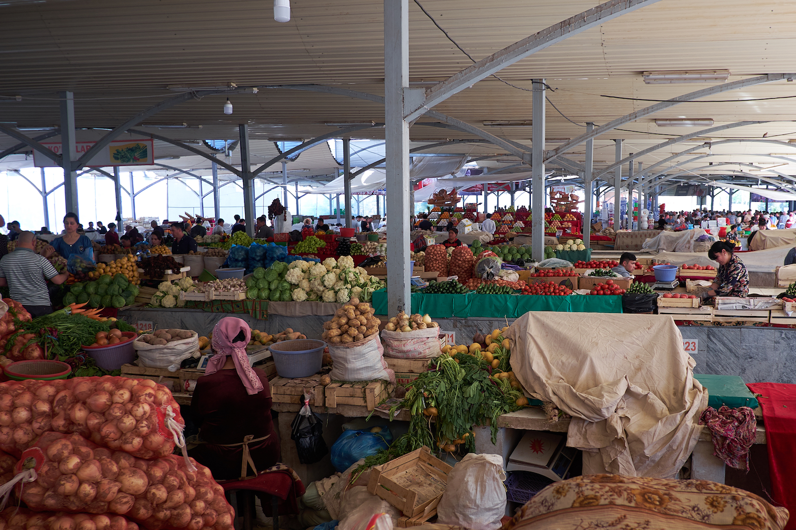 Tashkent the market