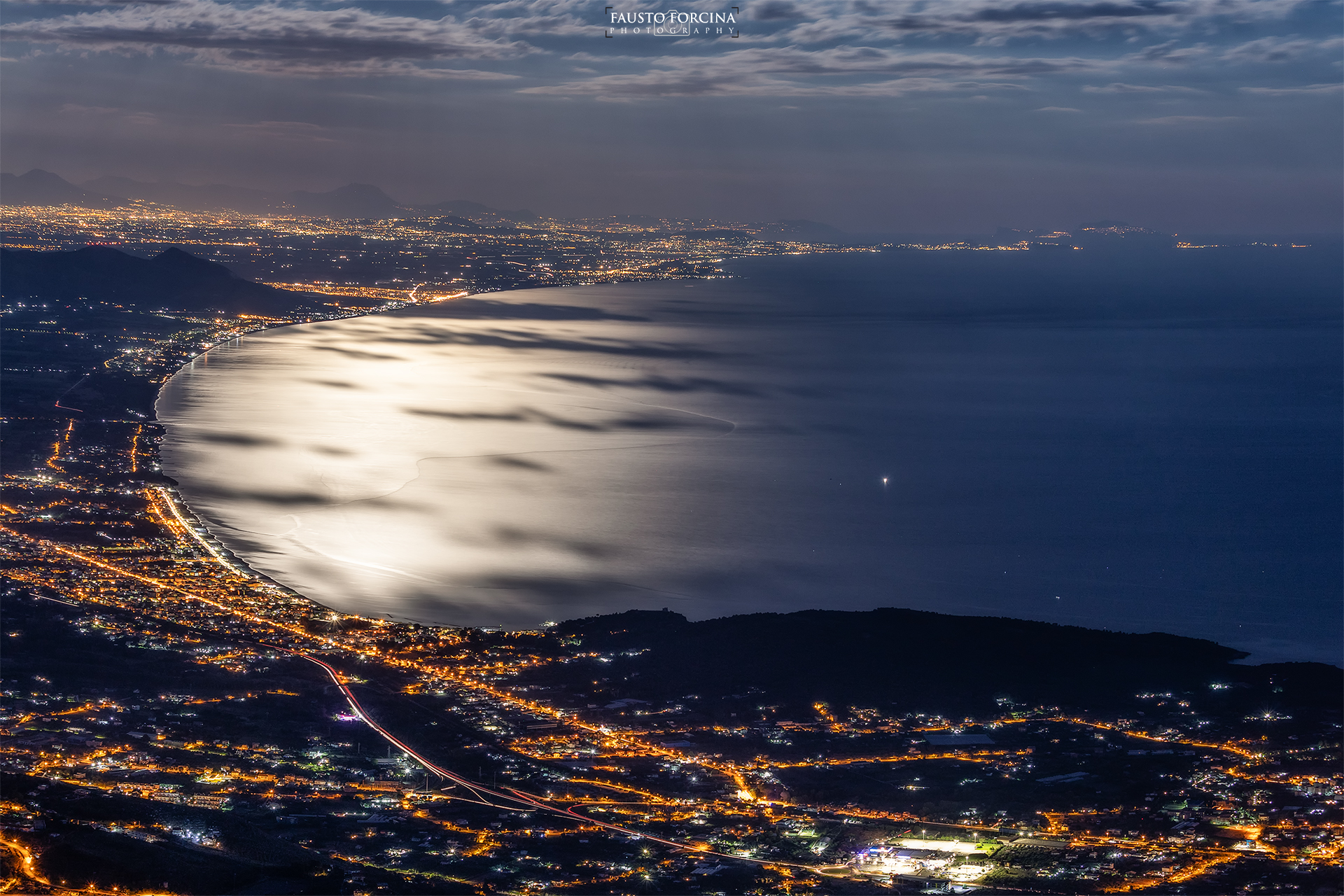 Scauri-Minturno di notte