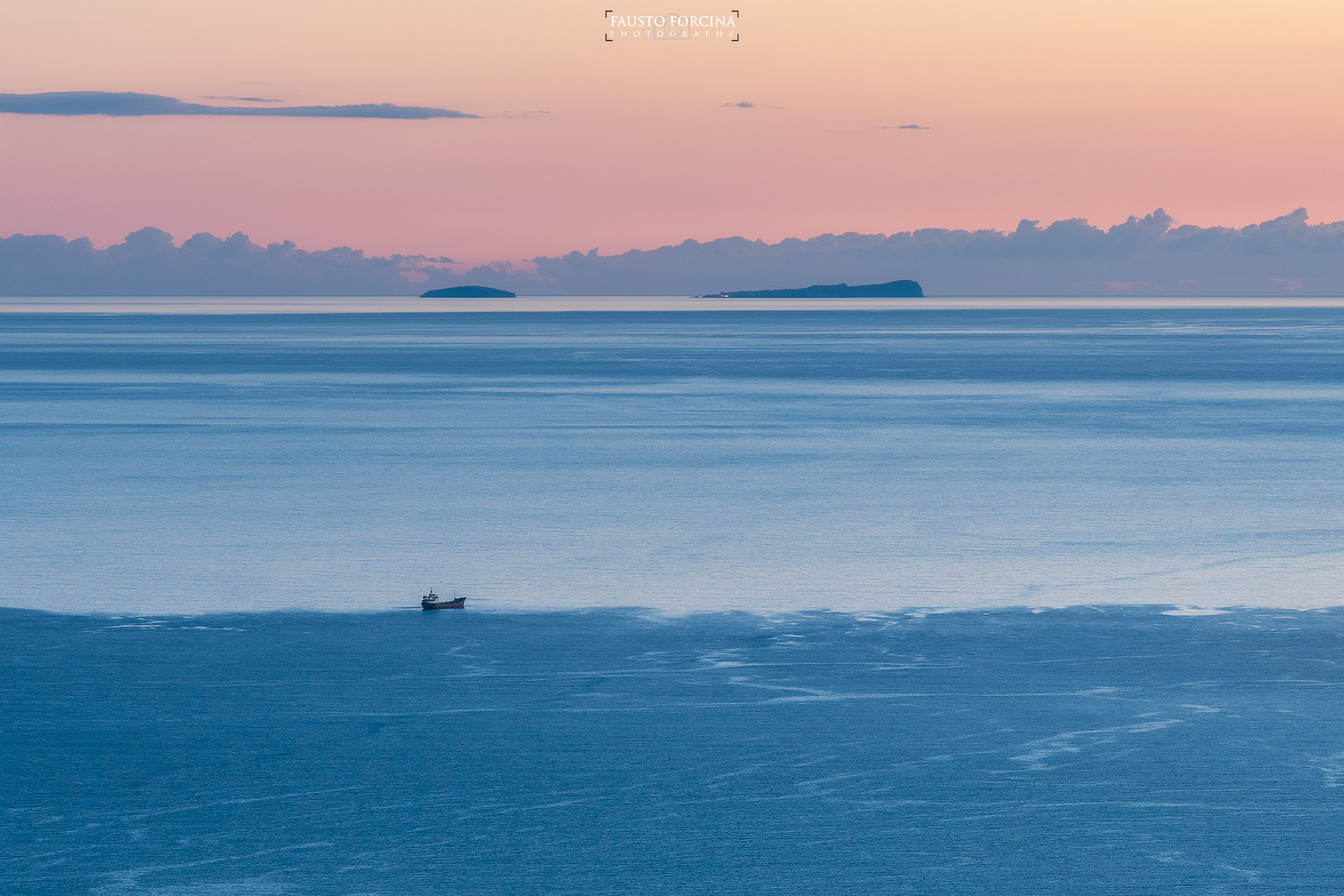 Ventotene e Santo Stefano viste da Formia