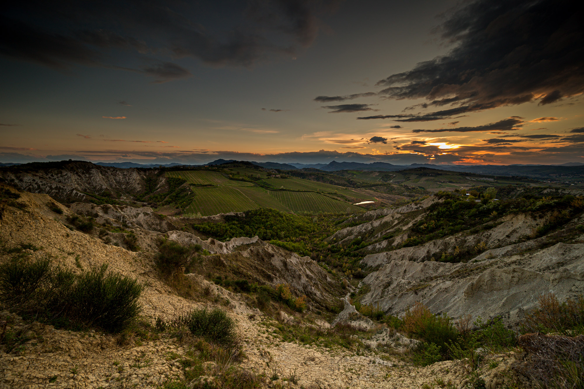 The Faentini Calanchi