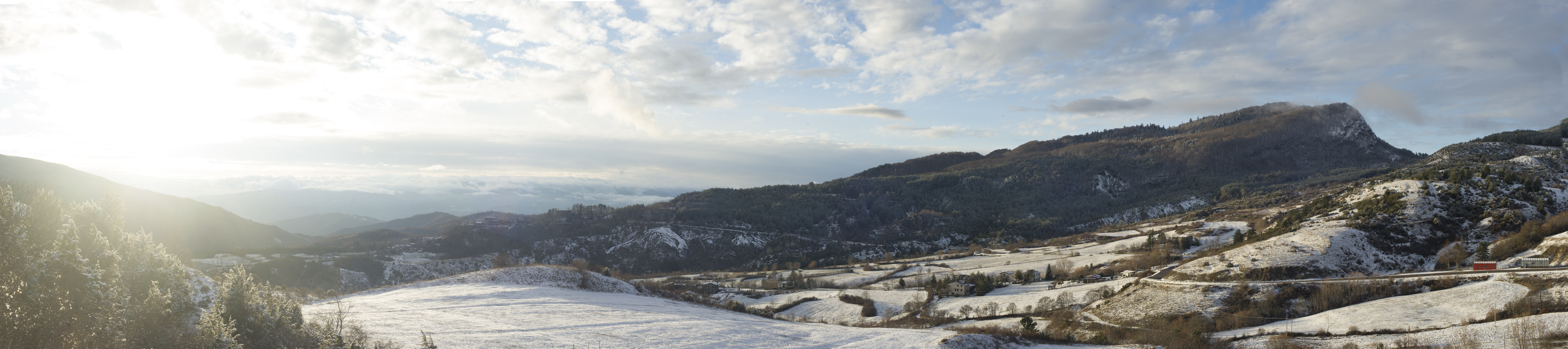 more or less to the sky