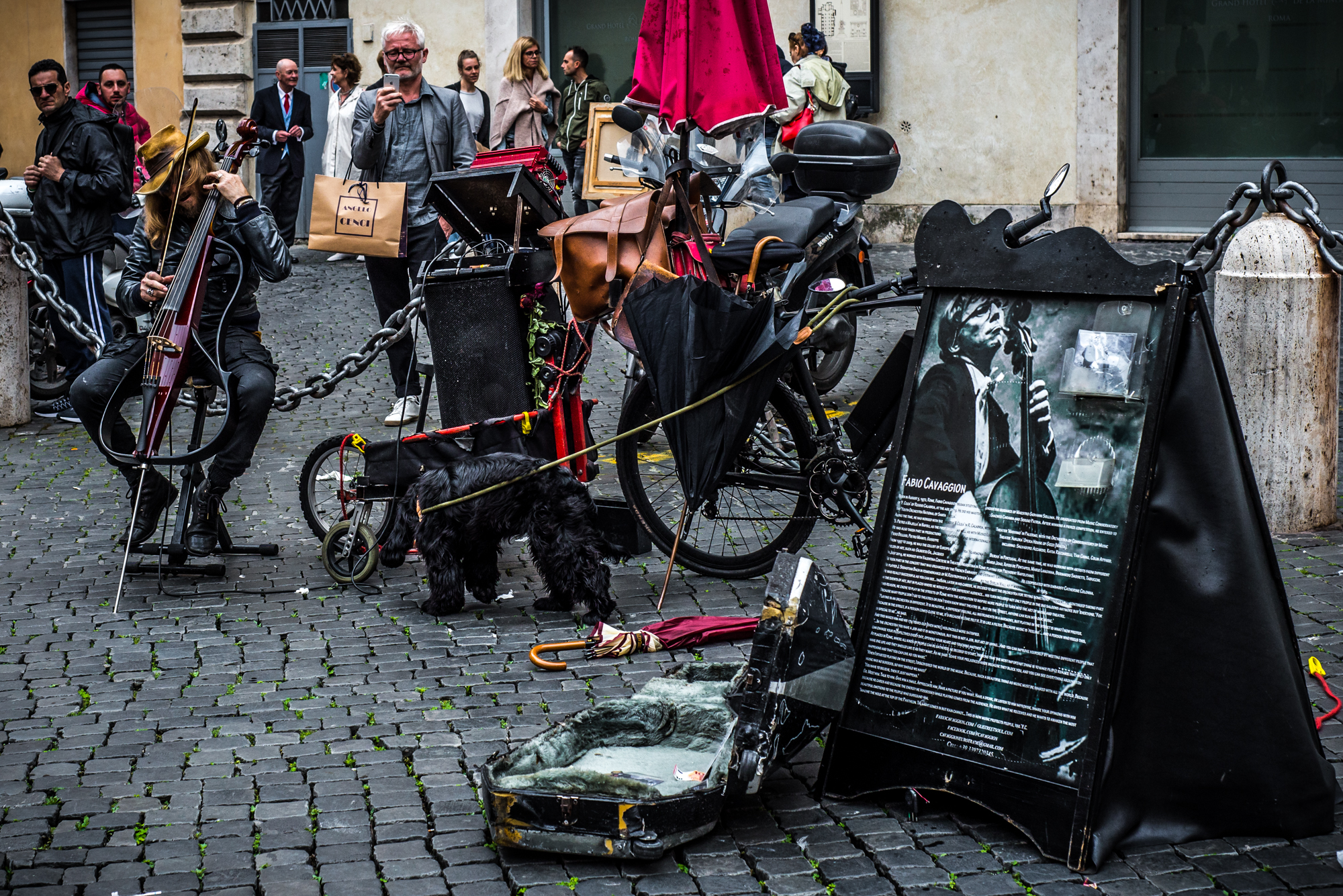 Fabio Cavaggion:Artista multato