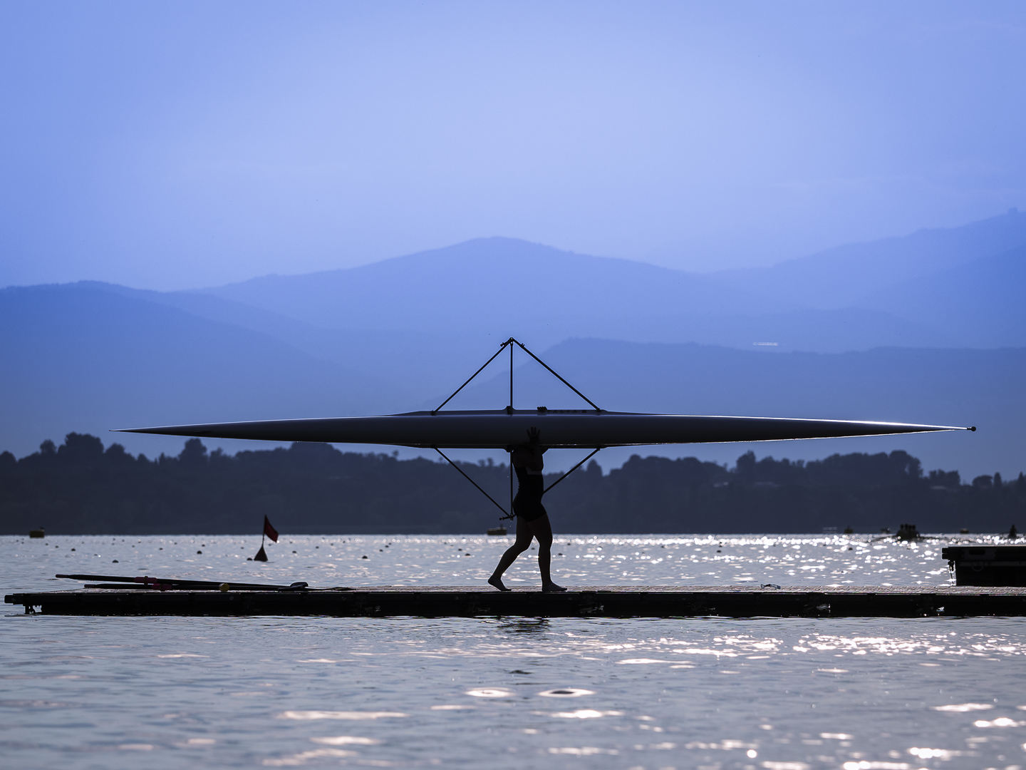 Sera, dopo l'allenamento