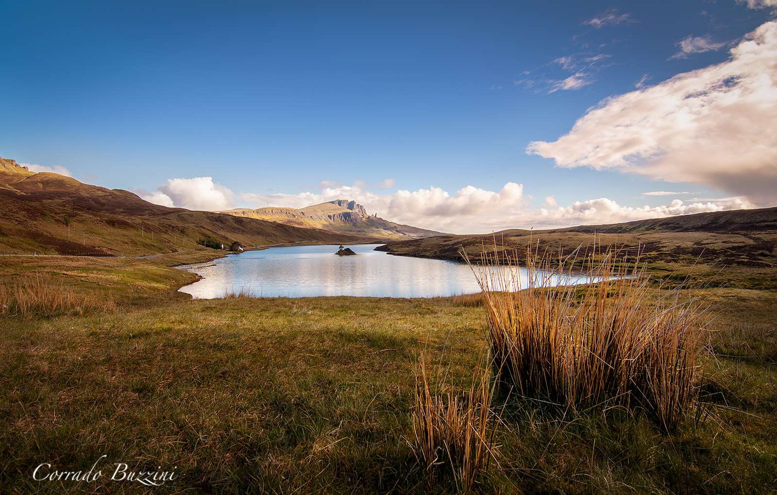The Storr sullo sfondo