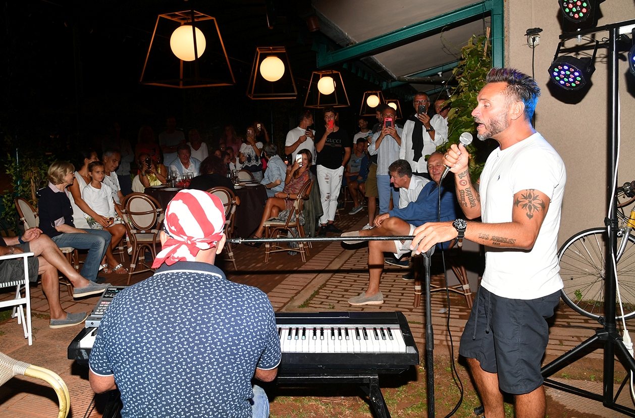 Dino Mancino e Nek al Tennis Club Italia